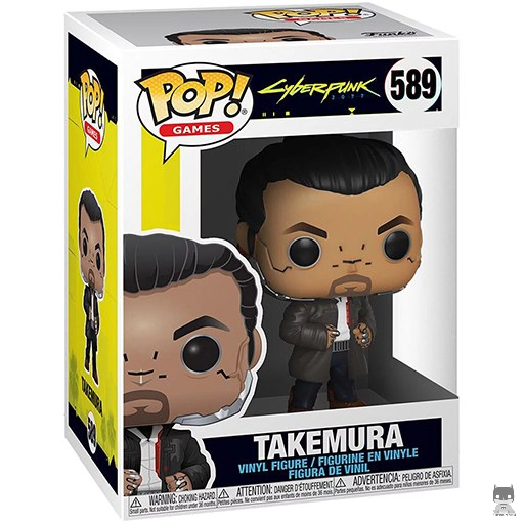 Figurine Funko POP Takemura avec boîte