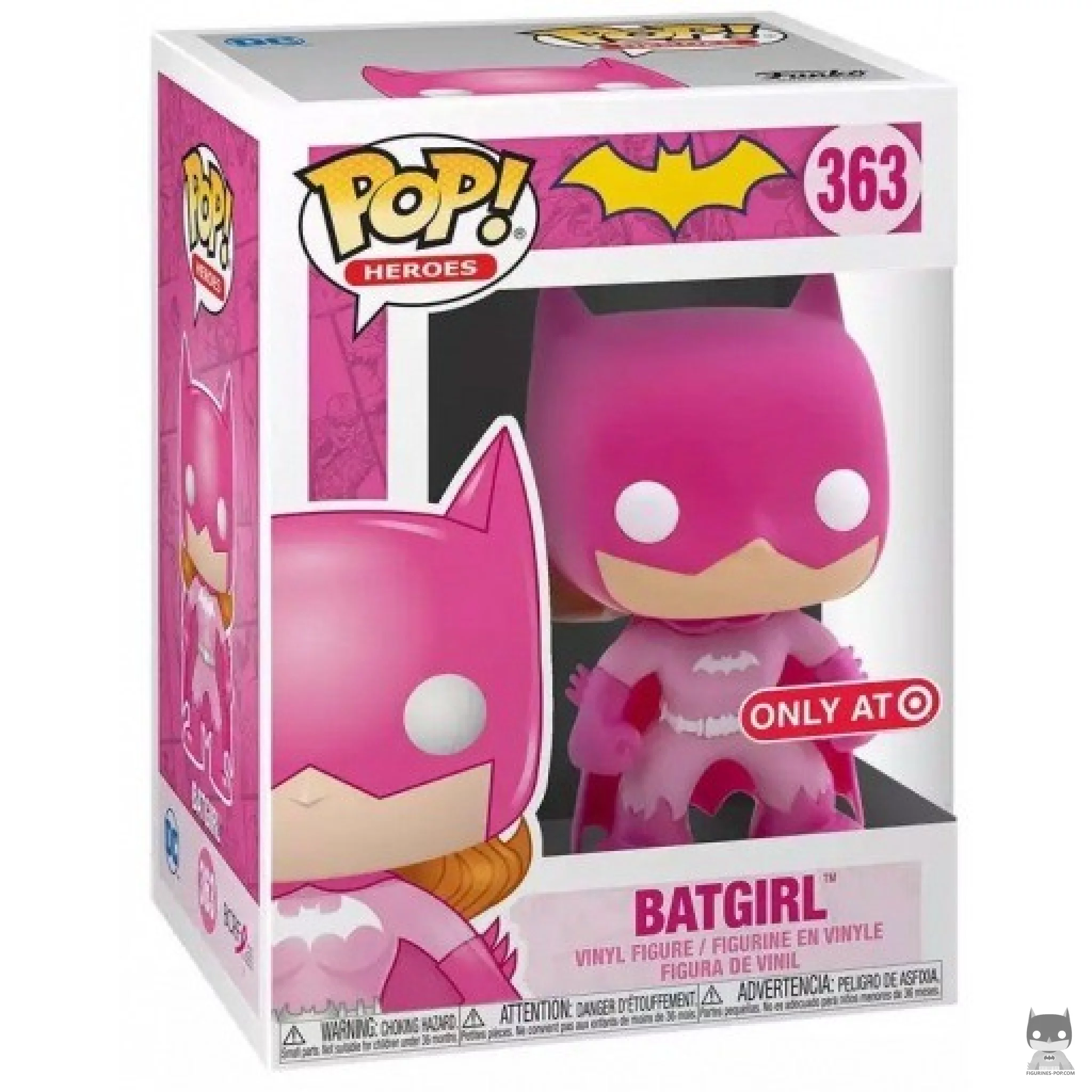Figurine Funko POP Batgirl (Octobre Rose) avec boîte
