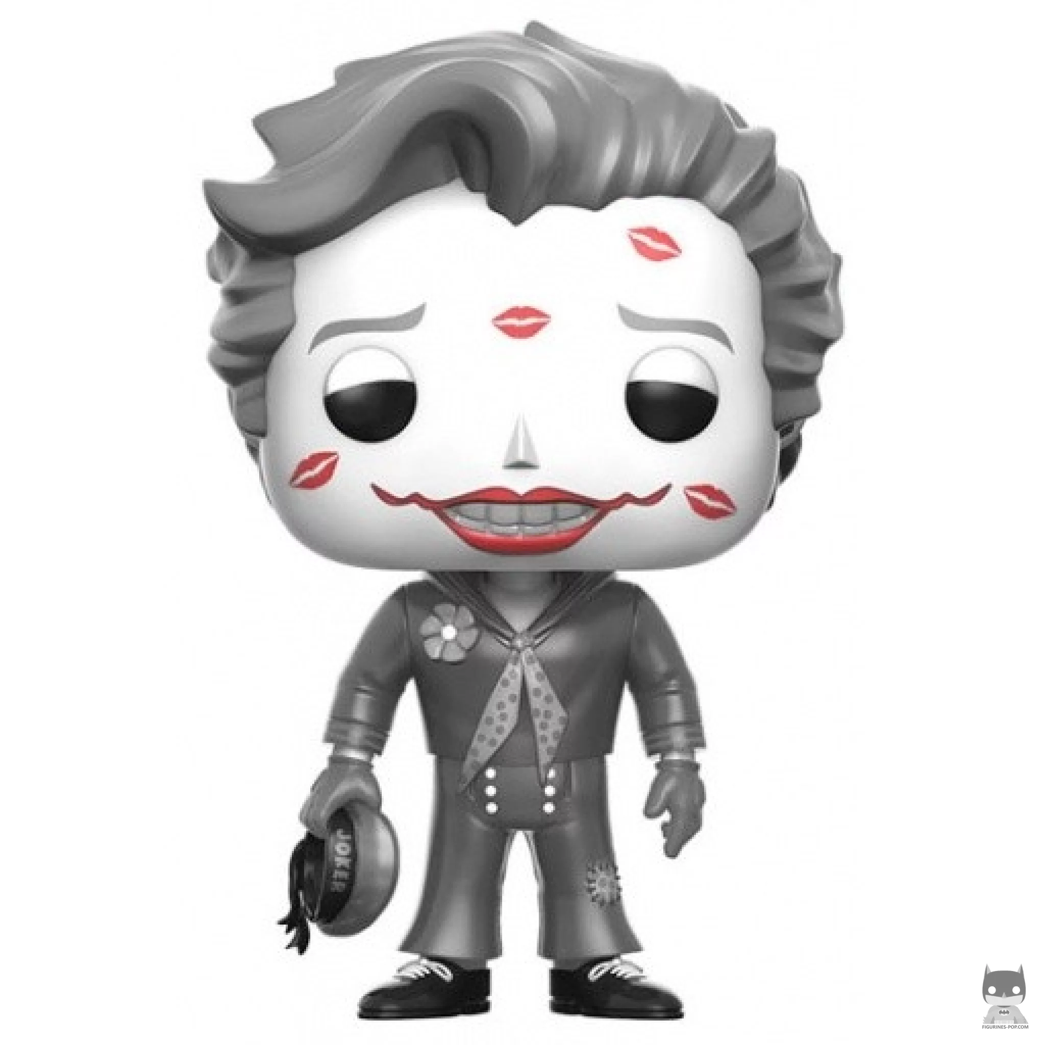 Figurine Funko POP Le Joker avec Bisous (Noir & Blanc) avec boîte