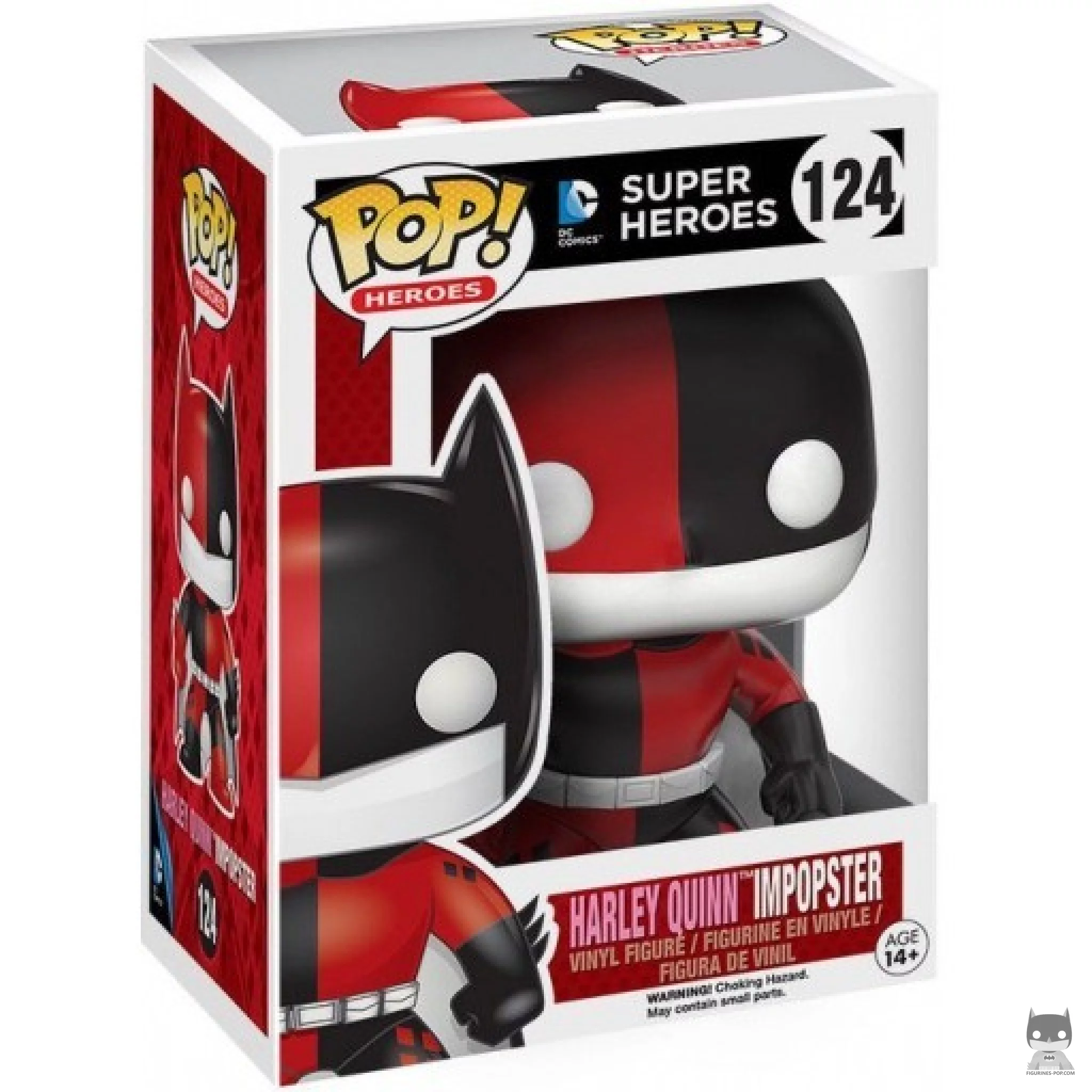 Figurine Funko POP Batman en Harley Quinn avec boîte