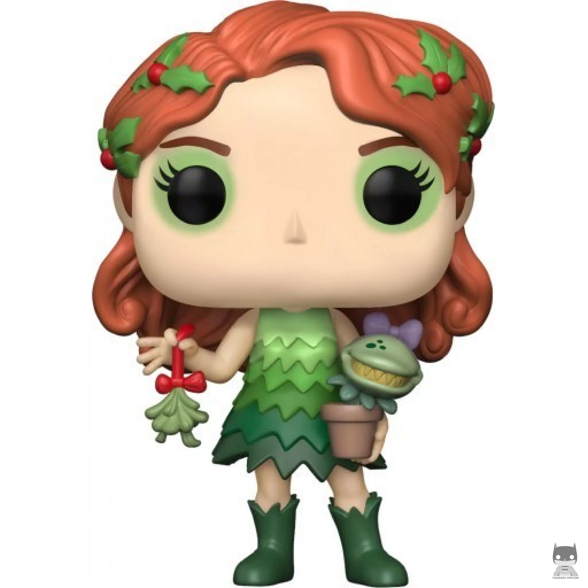 Figurine Funko POP Poison Ivy avec Mistletoe (Noël) (DC Super Heroes)