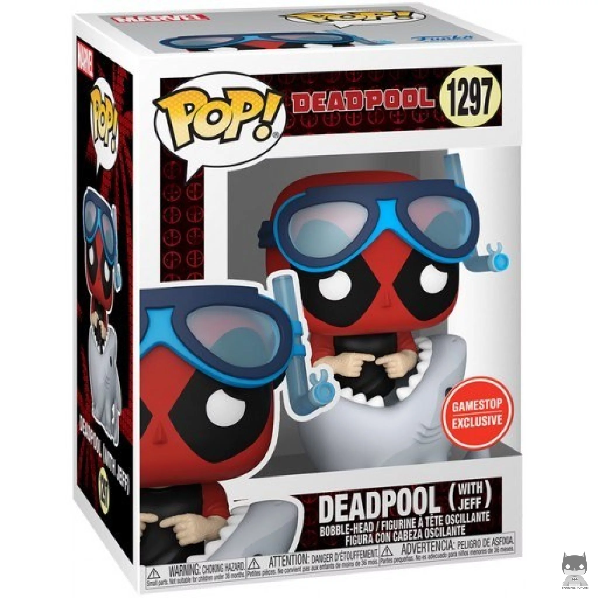 Figurine Funko POP Deadpool avec Jeff avec boîte