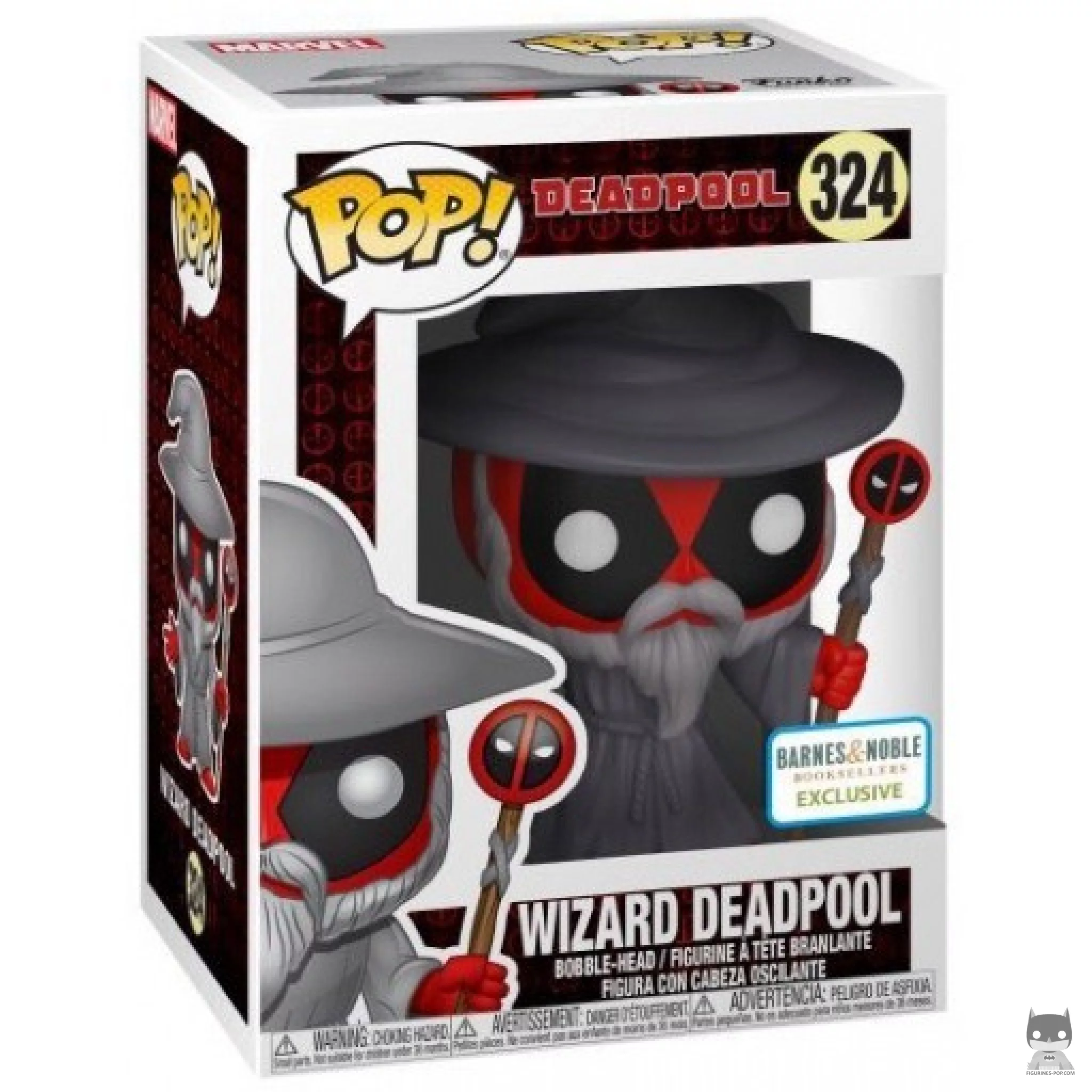 Figurine Funko POP Deadpool Sorcier avec boîte