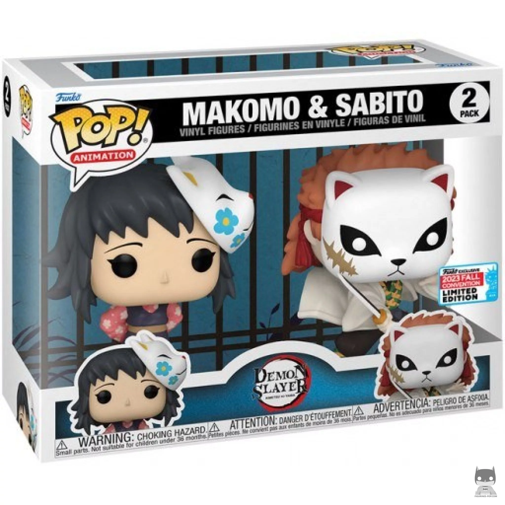 Figurine Funko POP Makomo & Sabito avec boîte