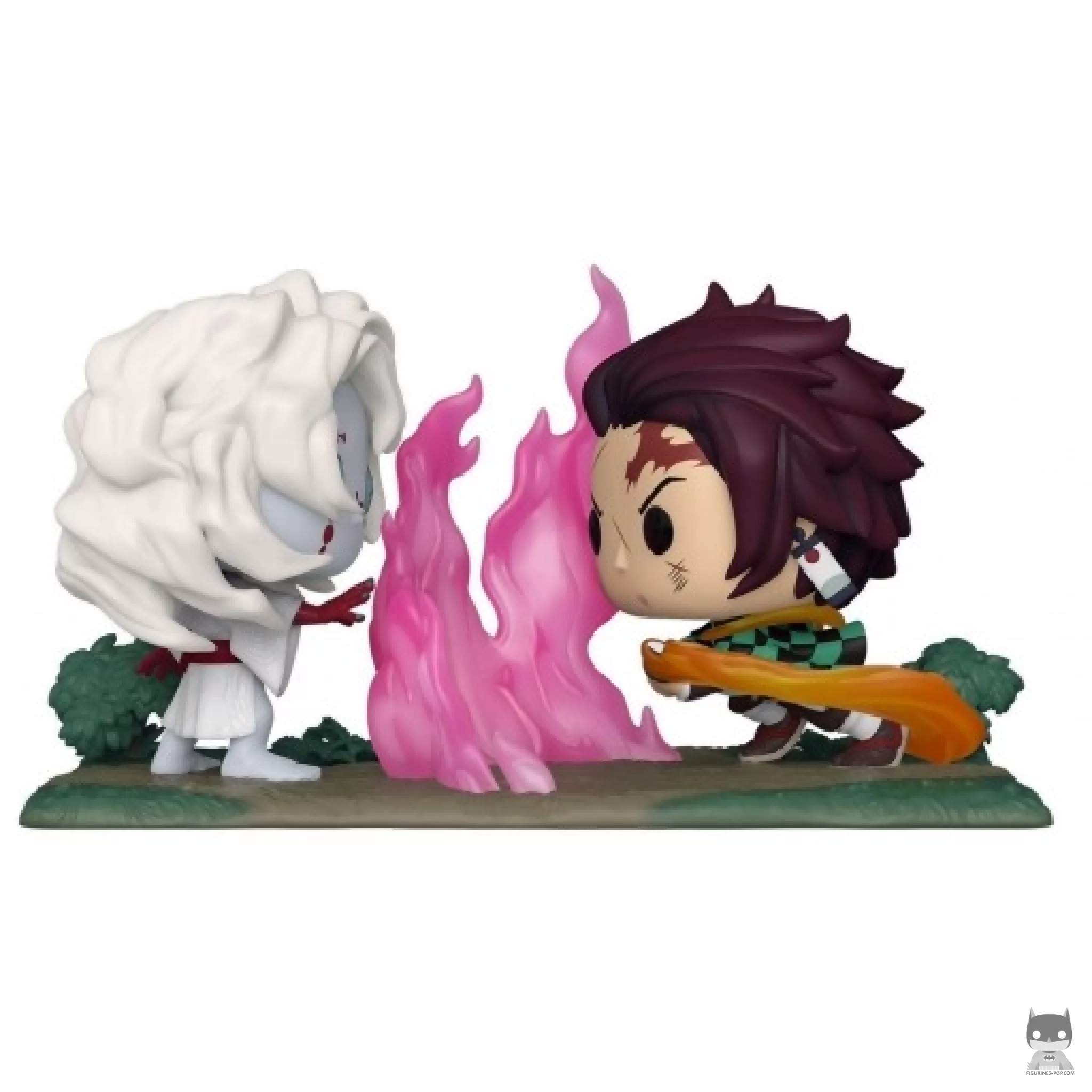 Figurine Funko POP Tanjiro vs Rui (Demon Slayer)