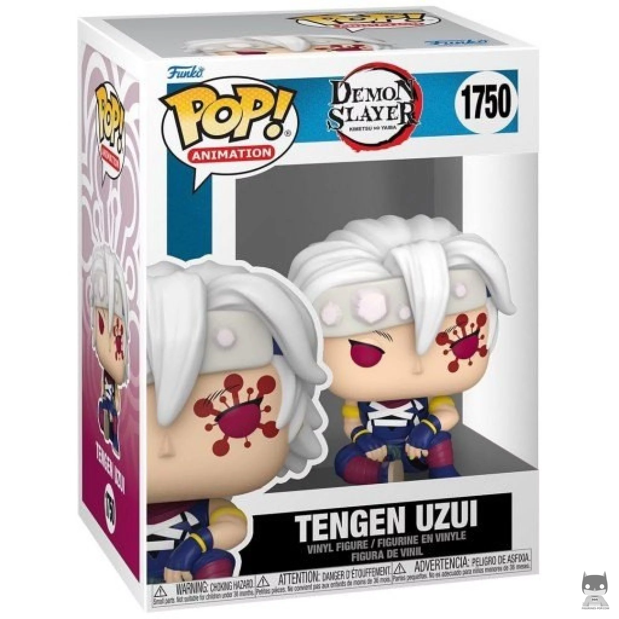 Figurine Funko POP Tengen Uzui (Flash Back) avec boîte