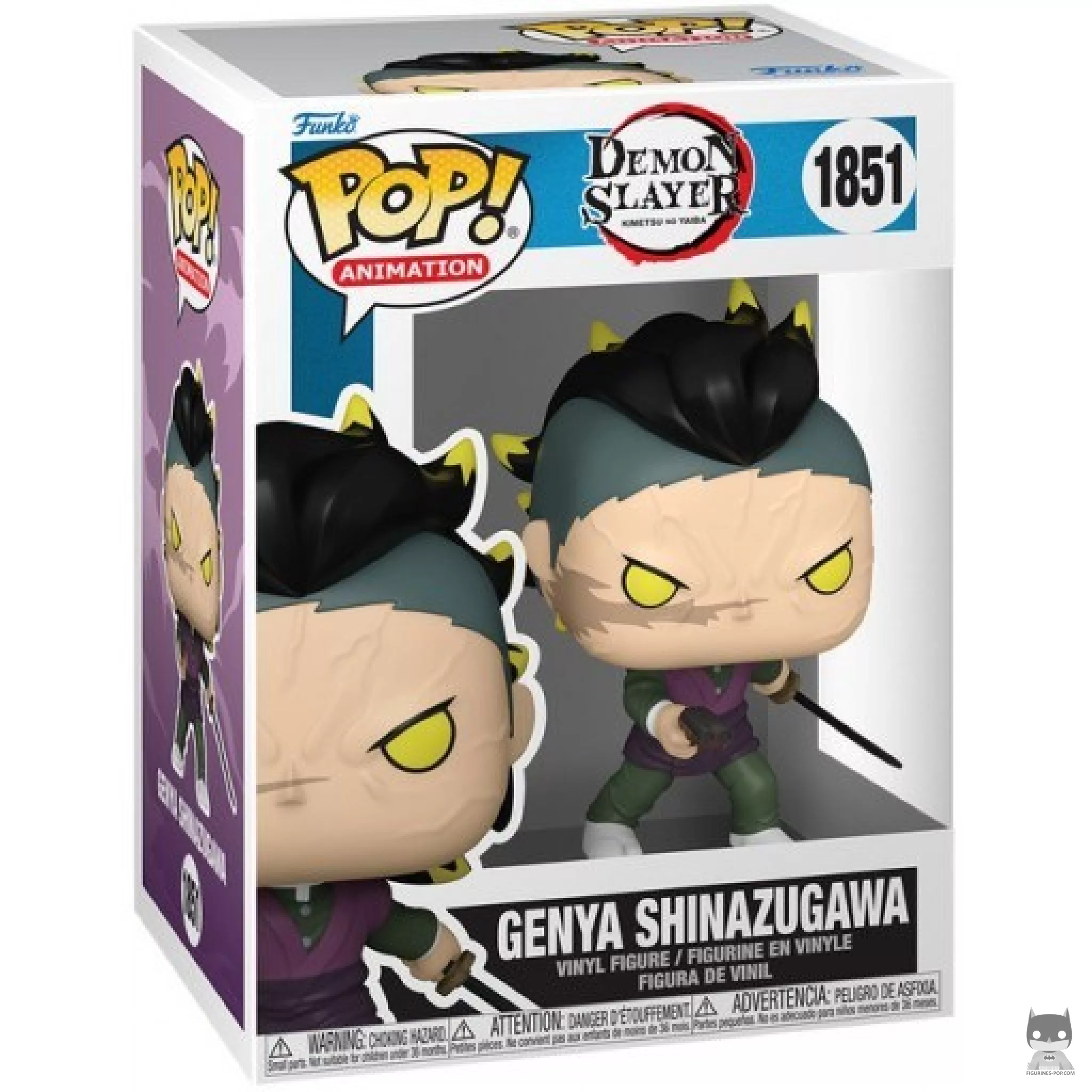 Figurine Funko POP Genya Shinazugawa avec boîte