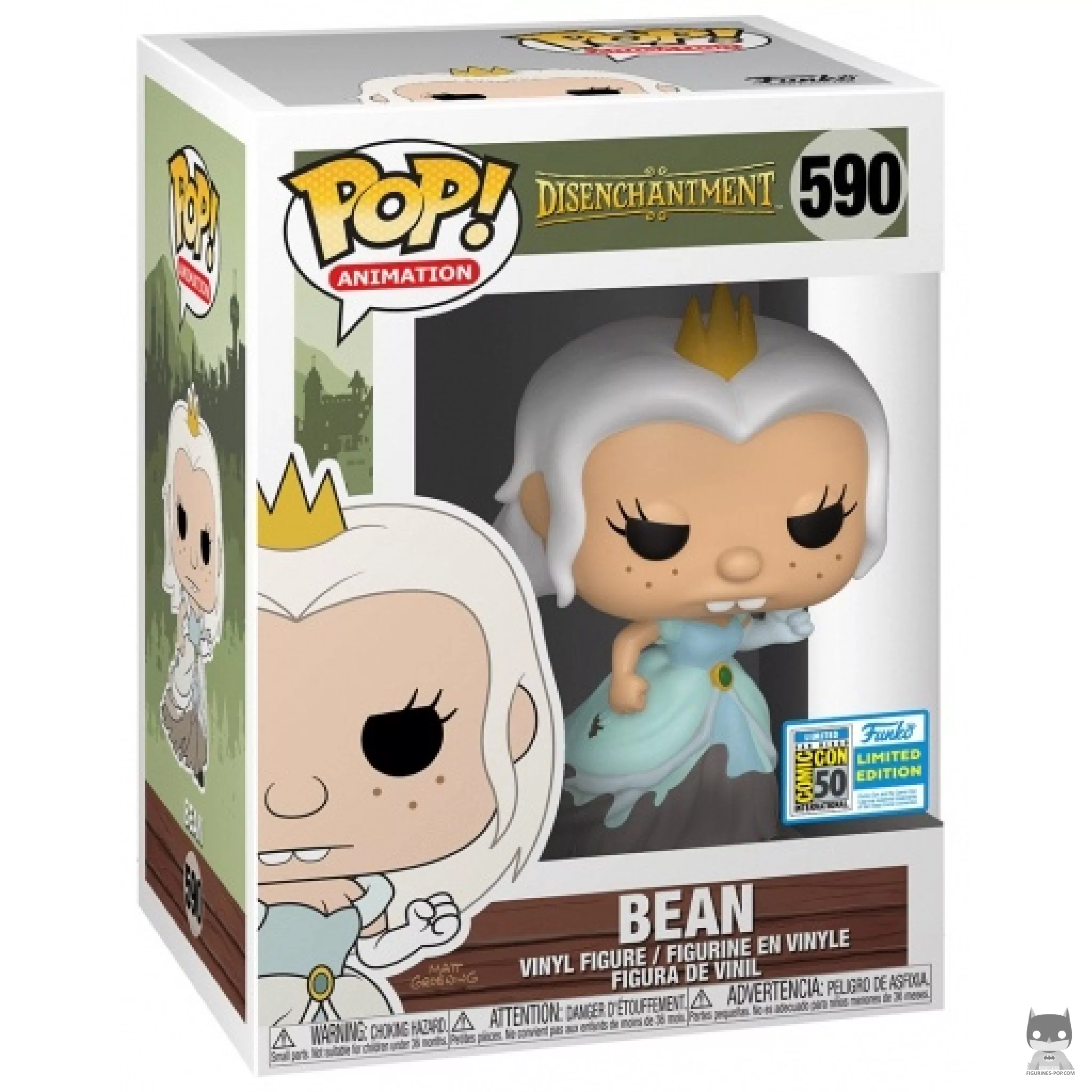 Figurine Funko POP Bean avec boîte