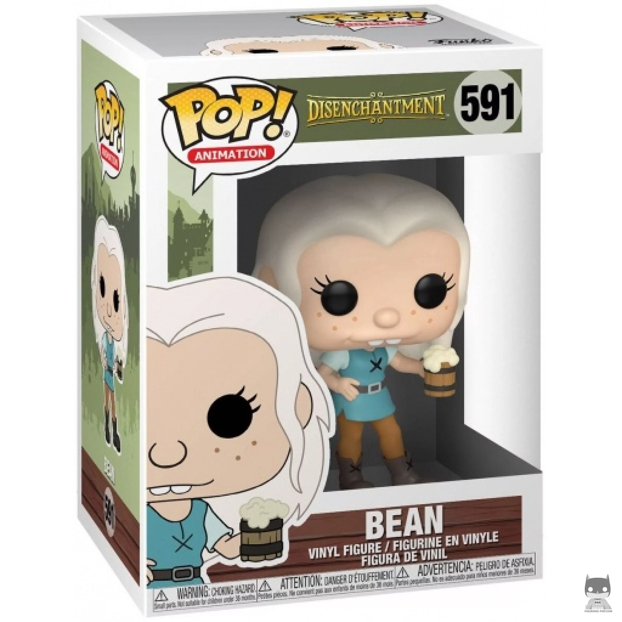 Figurine Funko POP Bean avec boîte