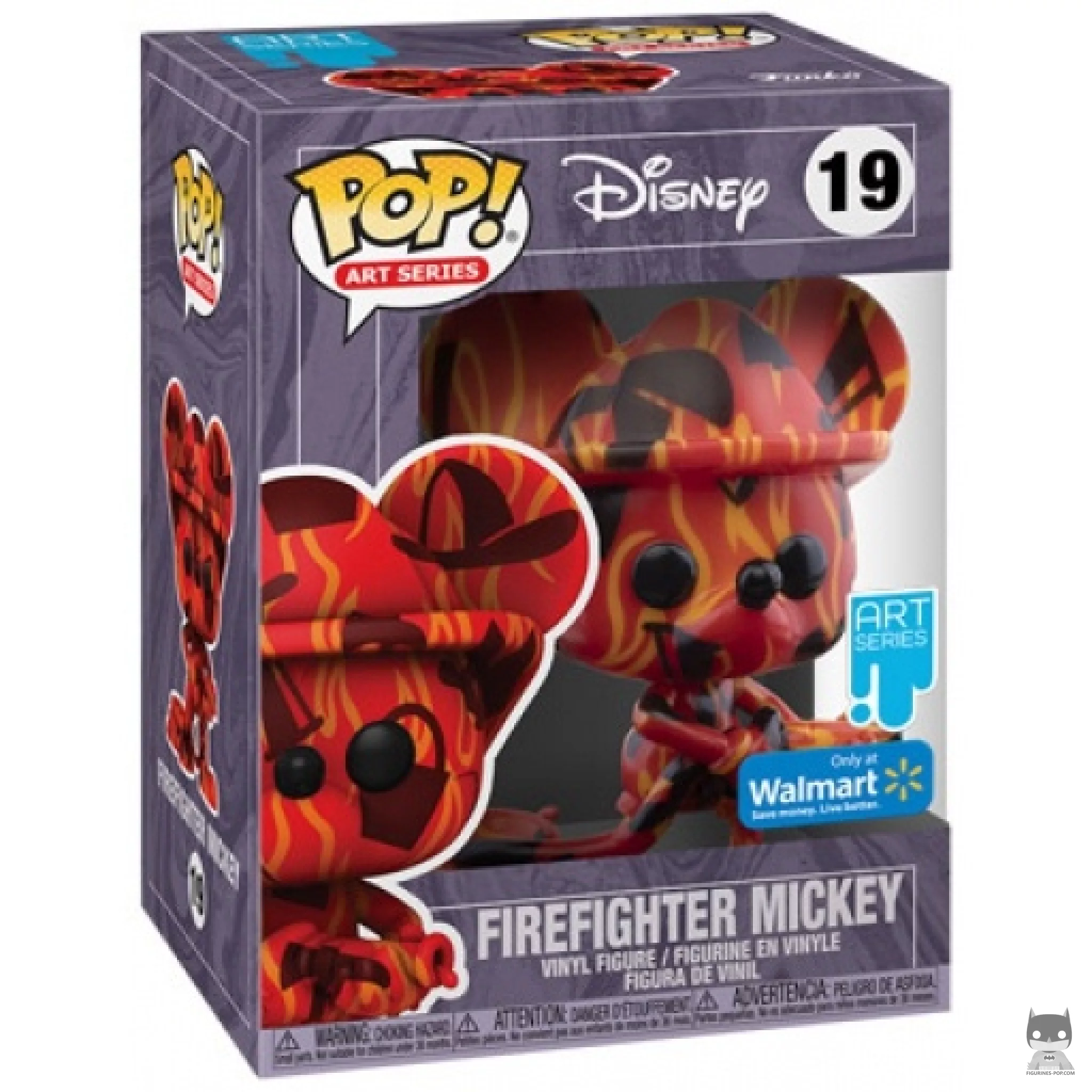 Figurine Funko POP Mickey Pompier avec boîte