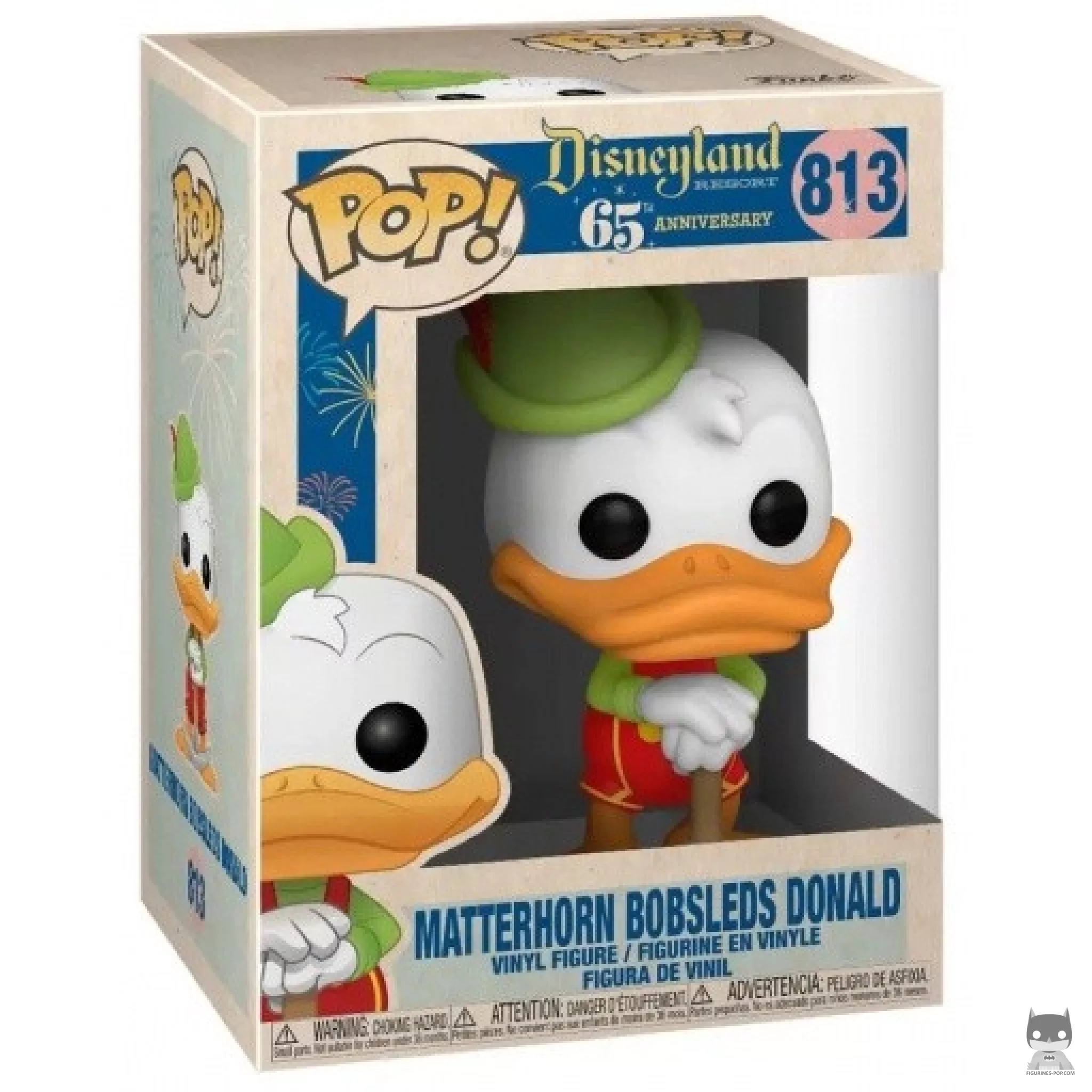Figurine Funko POP Donald en culotte bavaroise avec boîte