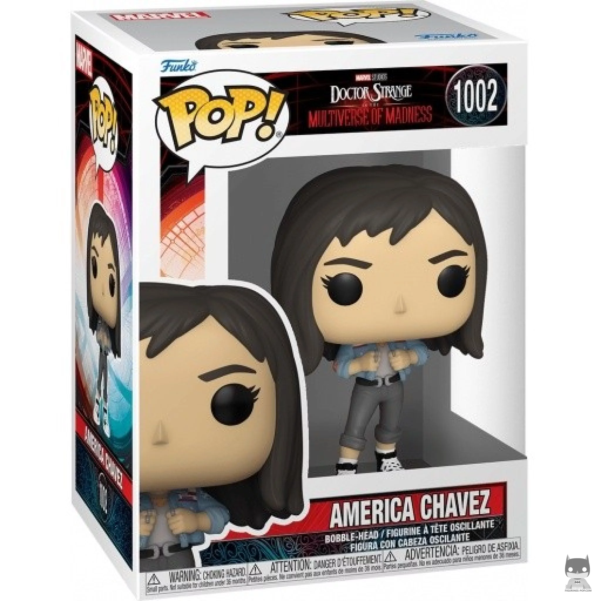 Figurine Funko POP America Chavez avec boîte