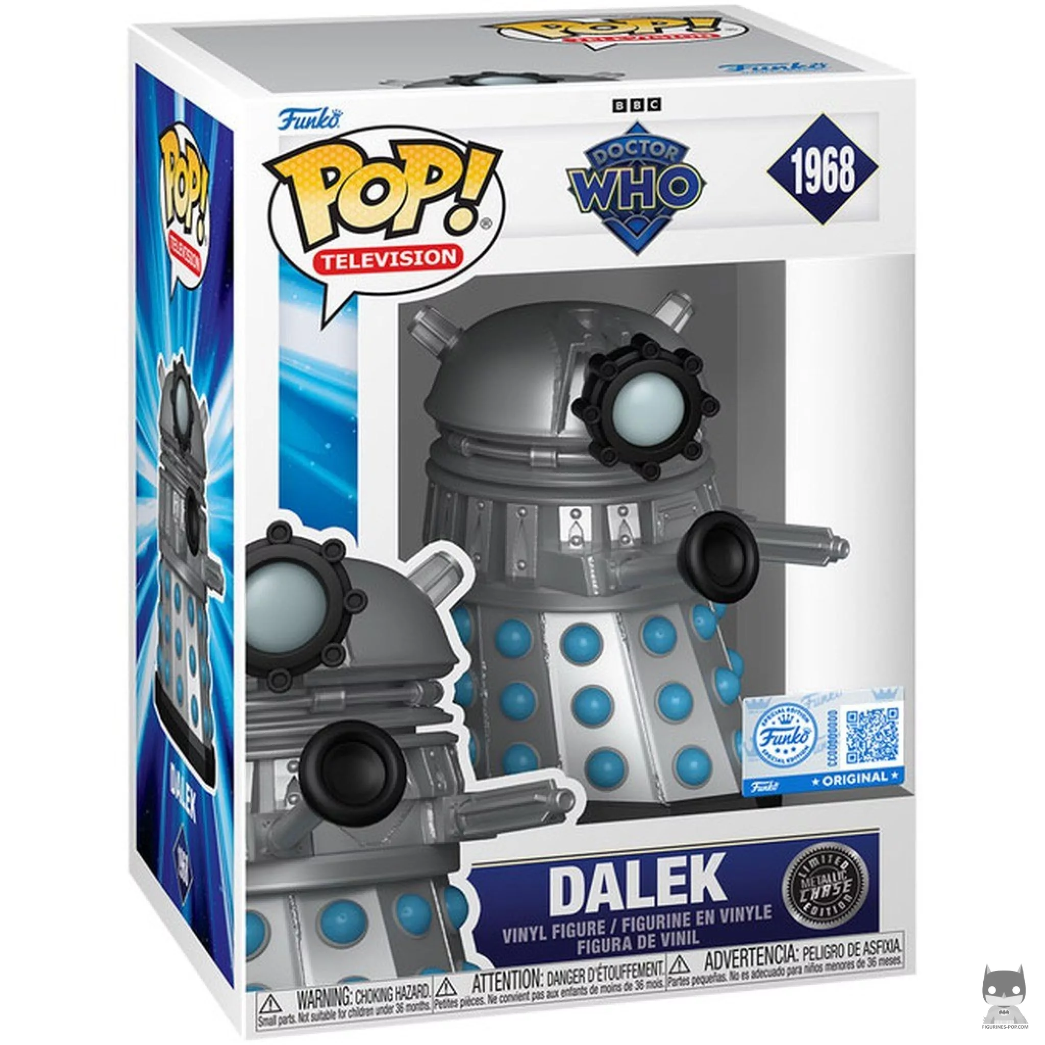 Figurine Funko POP Dalek (Chase) avec boîte