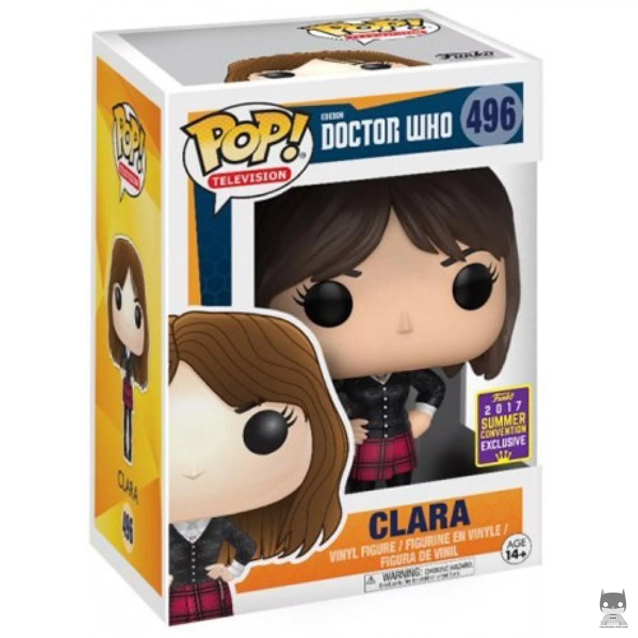 Figurine Funko POP Clara Oswald avec boîte