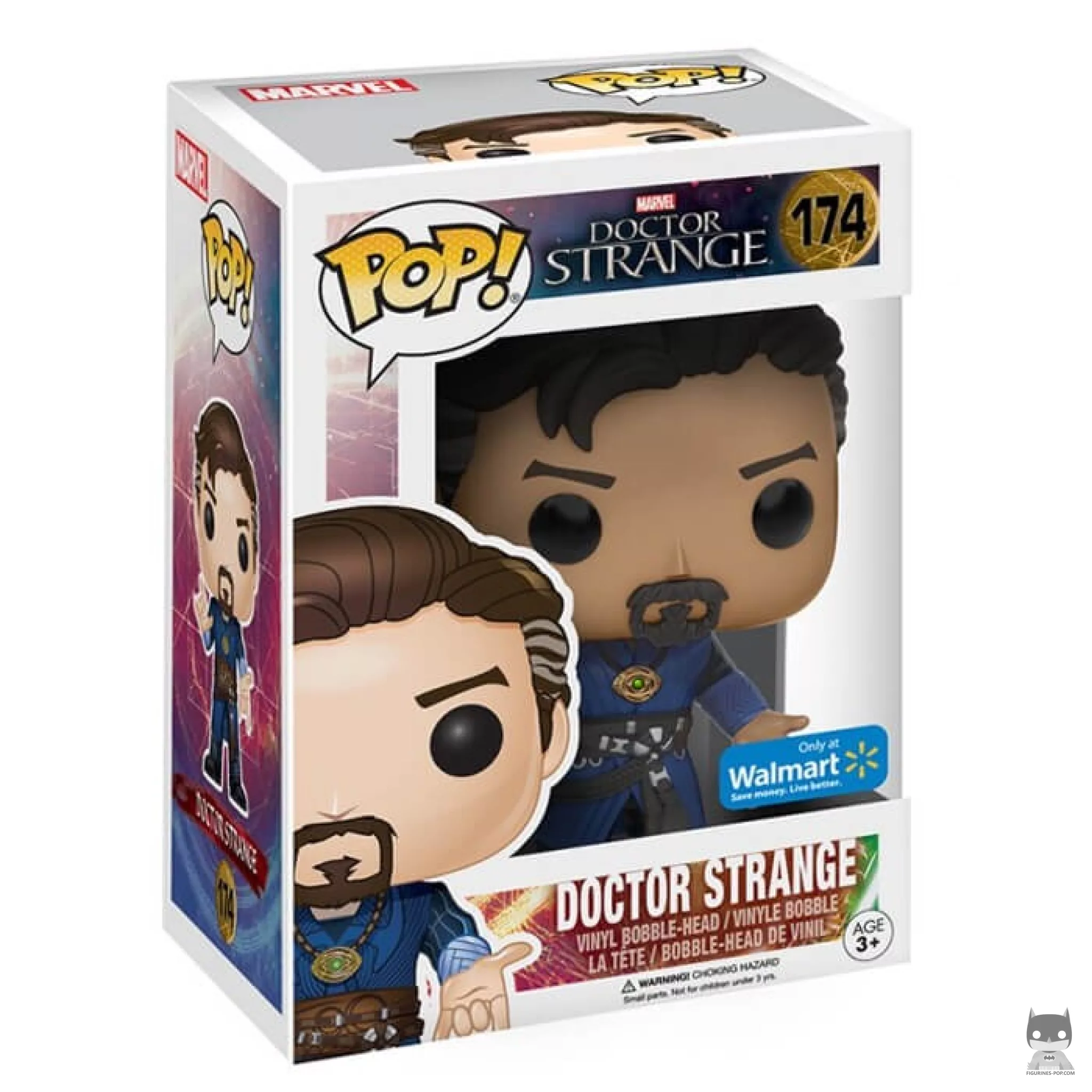 Figurine Funko POP Doctor Strange sans cape avec boîte