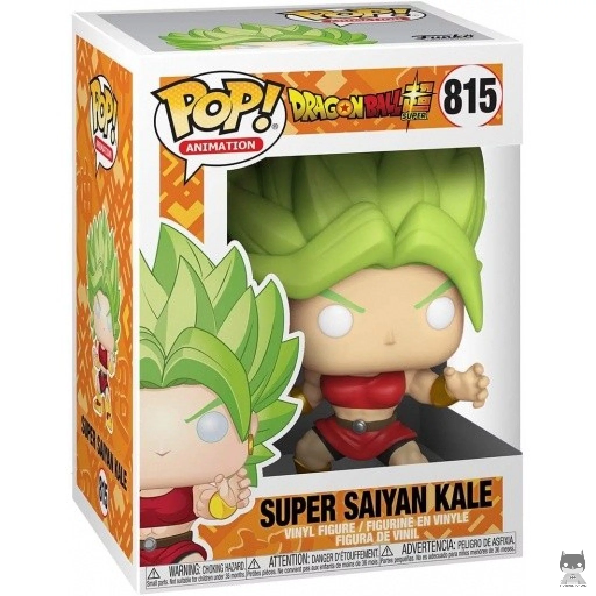 Figurine Funko POP Super Saiyan Kale avec boîte