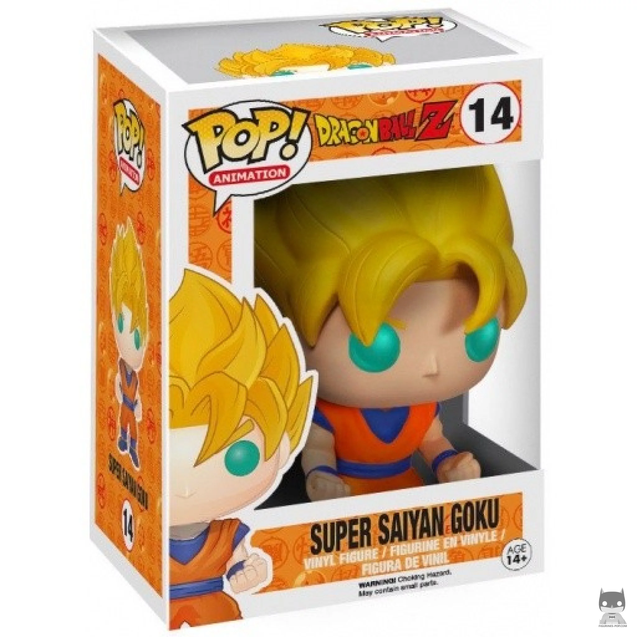 Figurine Funko POP Super Saiyan Goku avec boîte
