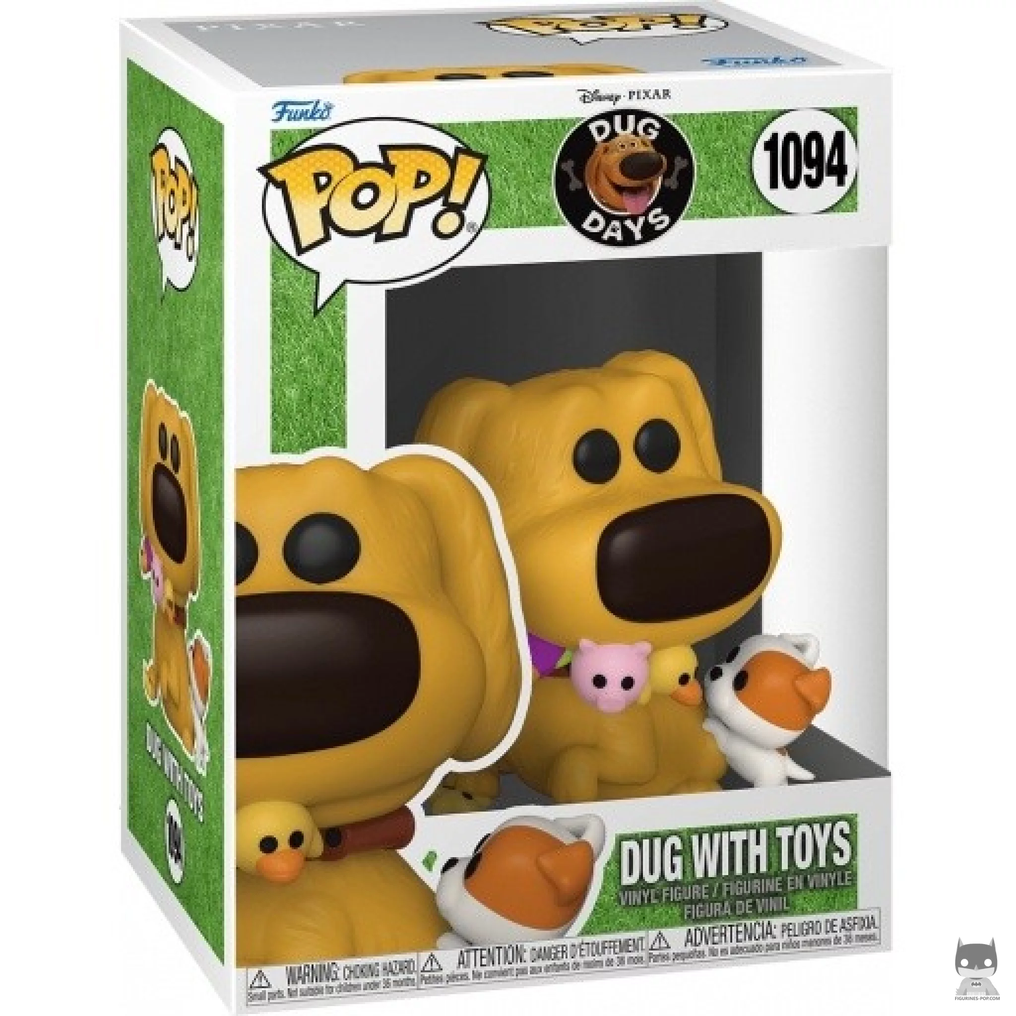 Figurine Funko POP Dug avec Jouets avec boîte