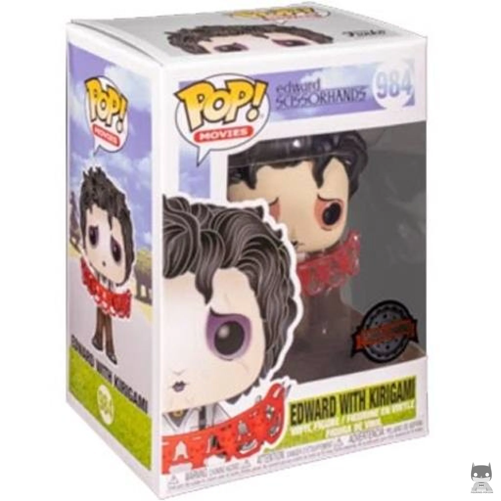 Figurine Funko POP Edward avec le kiragami avec boîte
