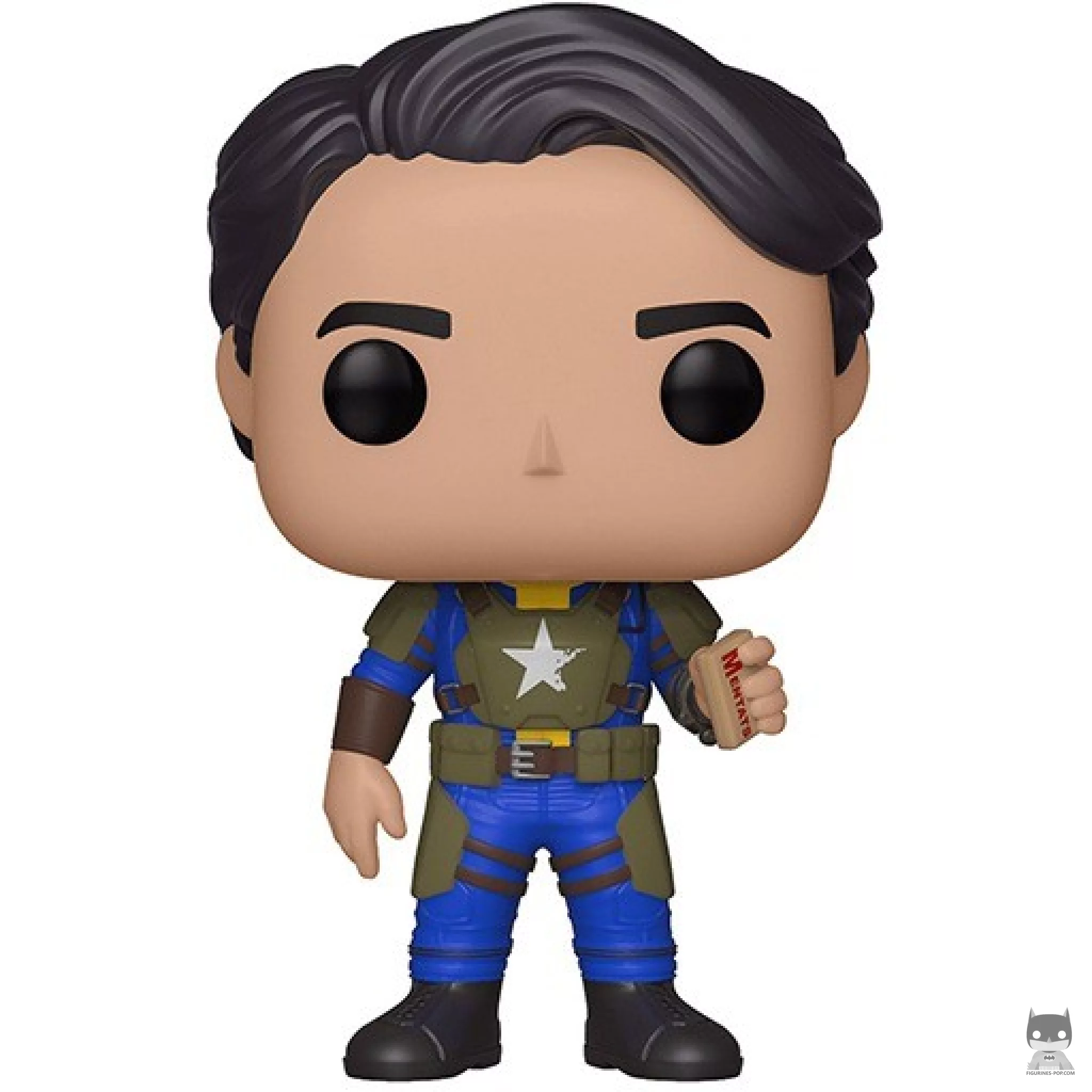 Figurine Funko POP Vault Dweller (Homme) (avec la boîte de Mentats) (Fallout)