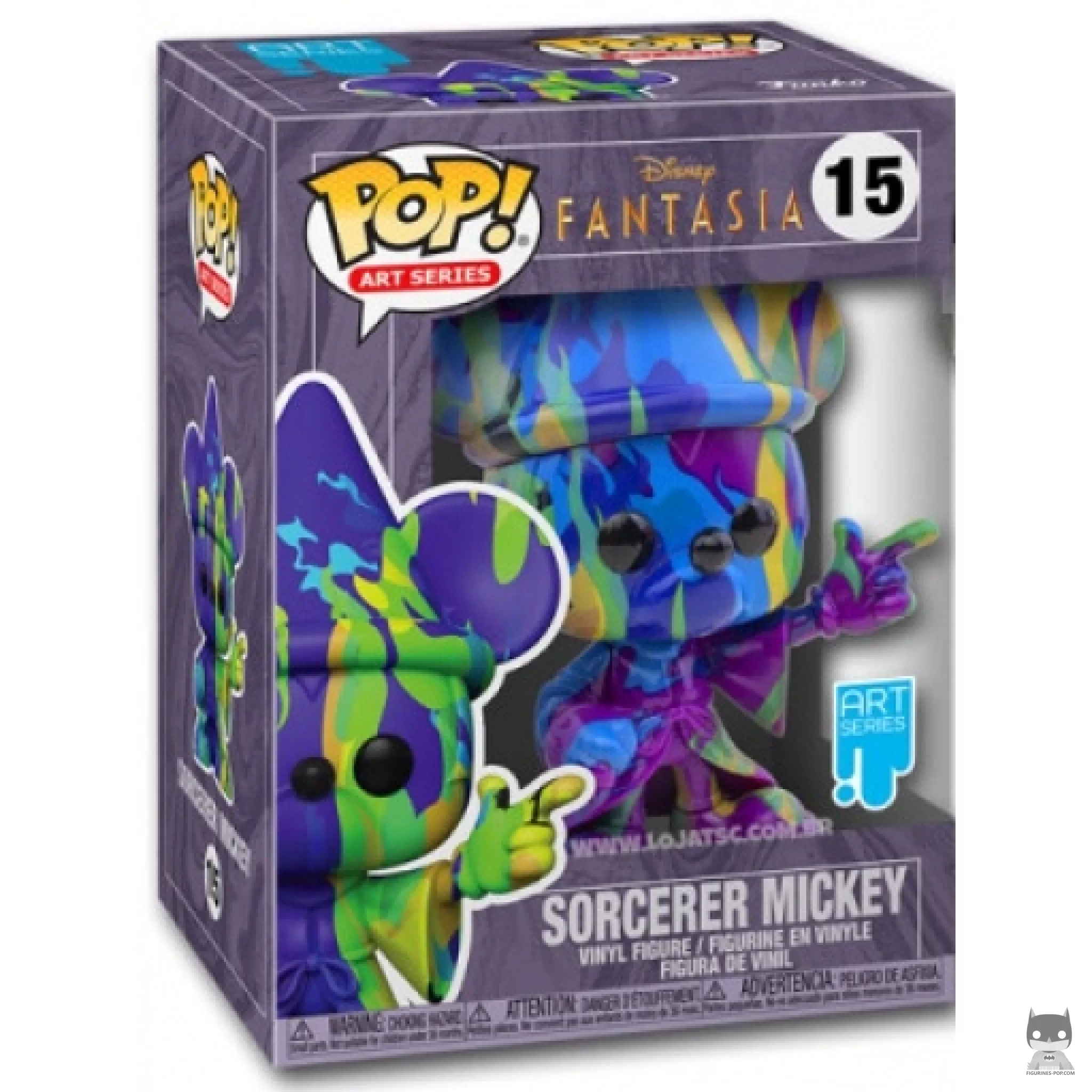 Figurine Funko POP Mickey Sorcier avec boîte