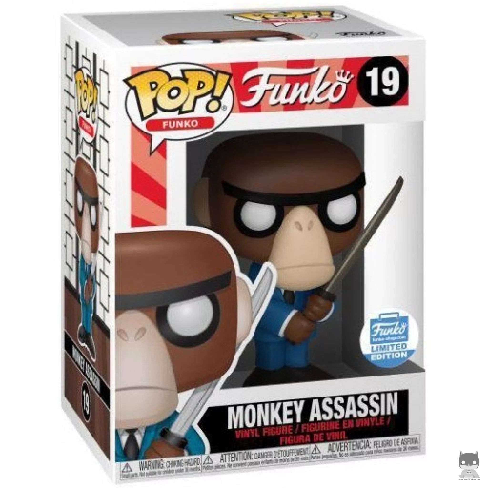 Figurine Funko POP Monkey Assassin avec boîte