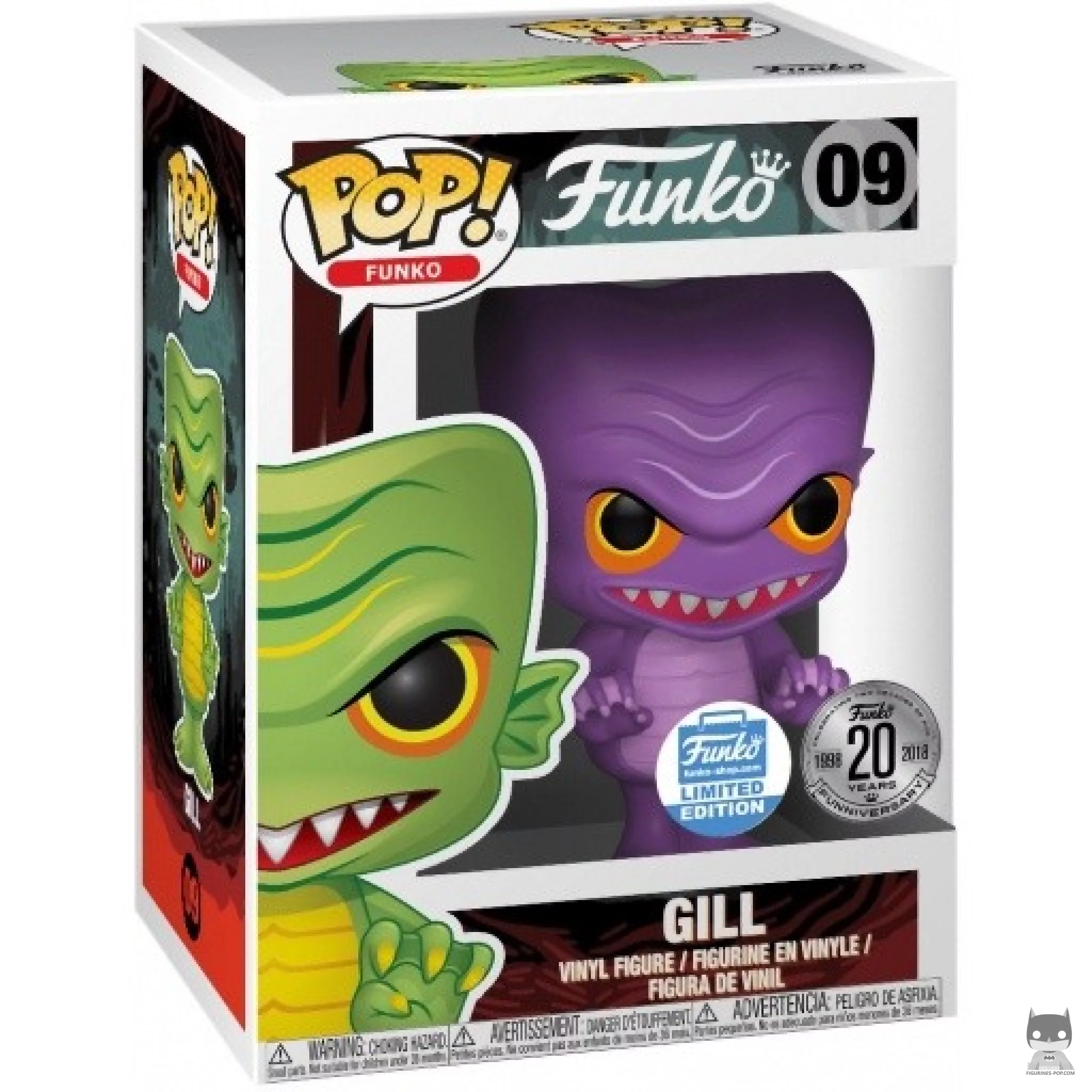 Figurine Funko POP Gill (Violet) avec boîte
