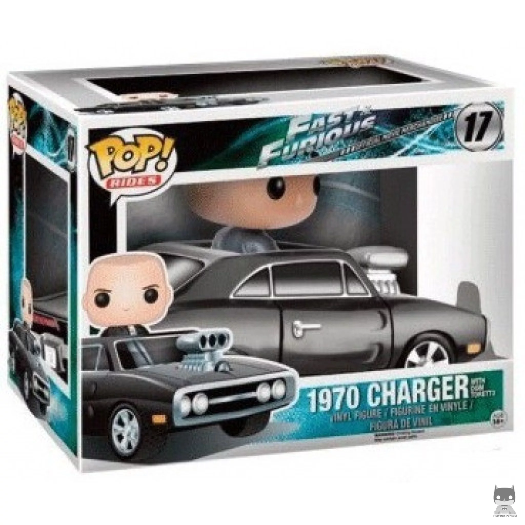 Figurine Funko POP Dom Toretto dans Charger avec boîte