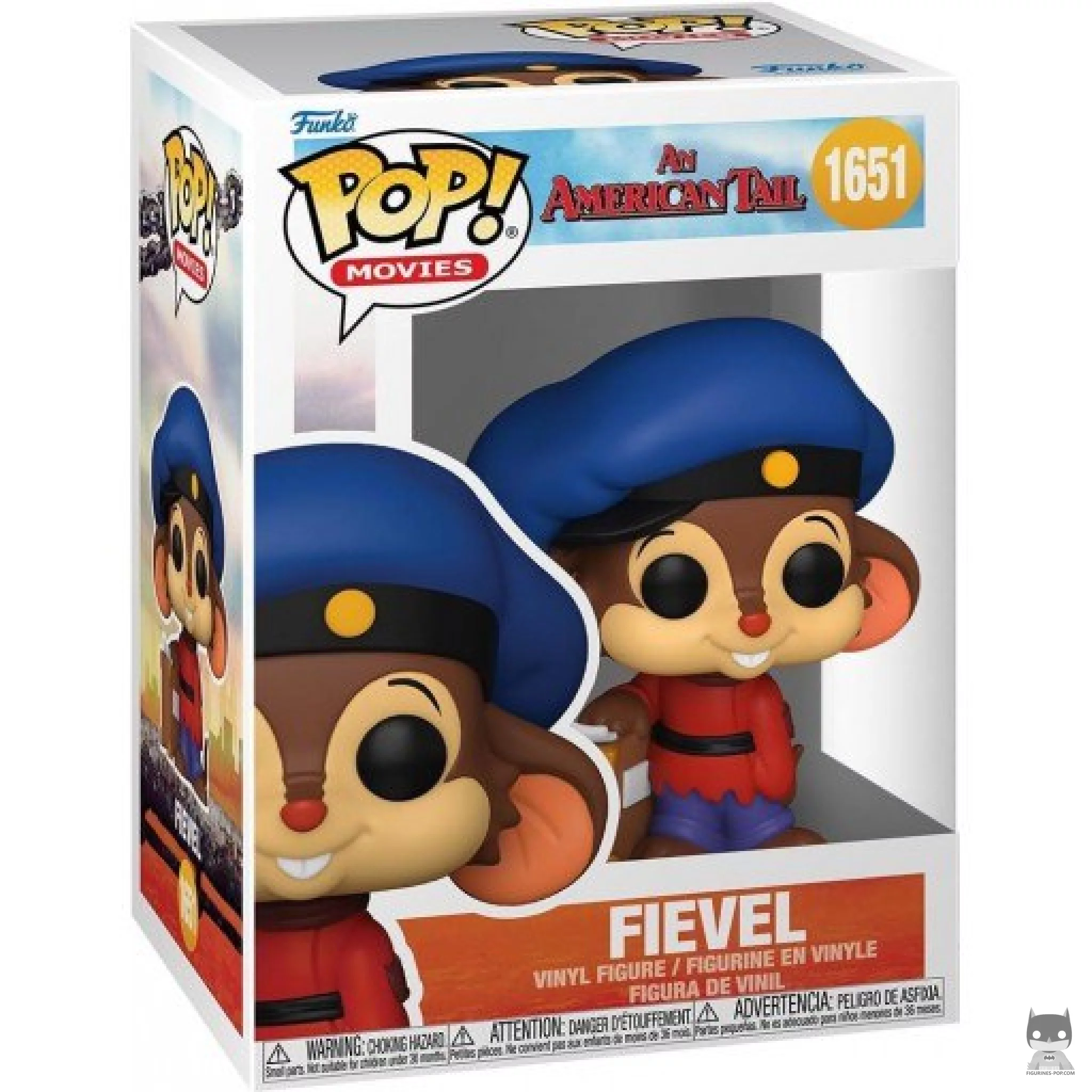 Figurine Funko POP Fievel avec boîte
