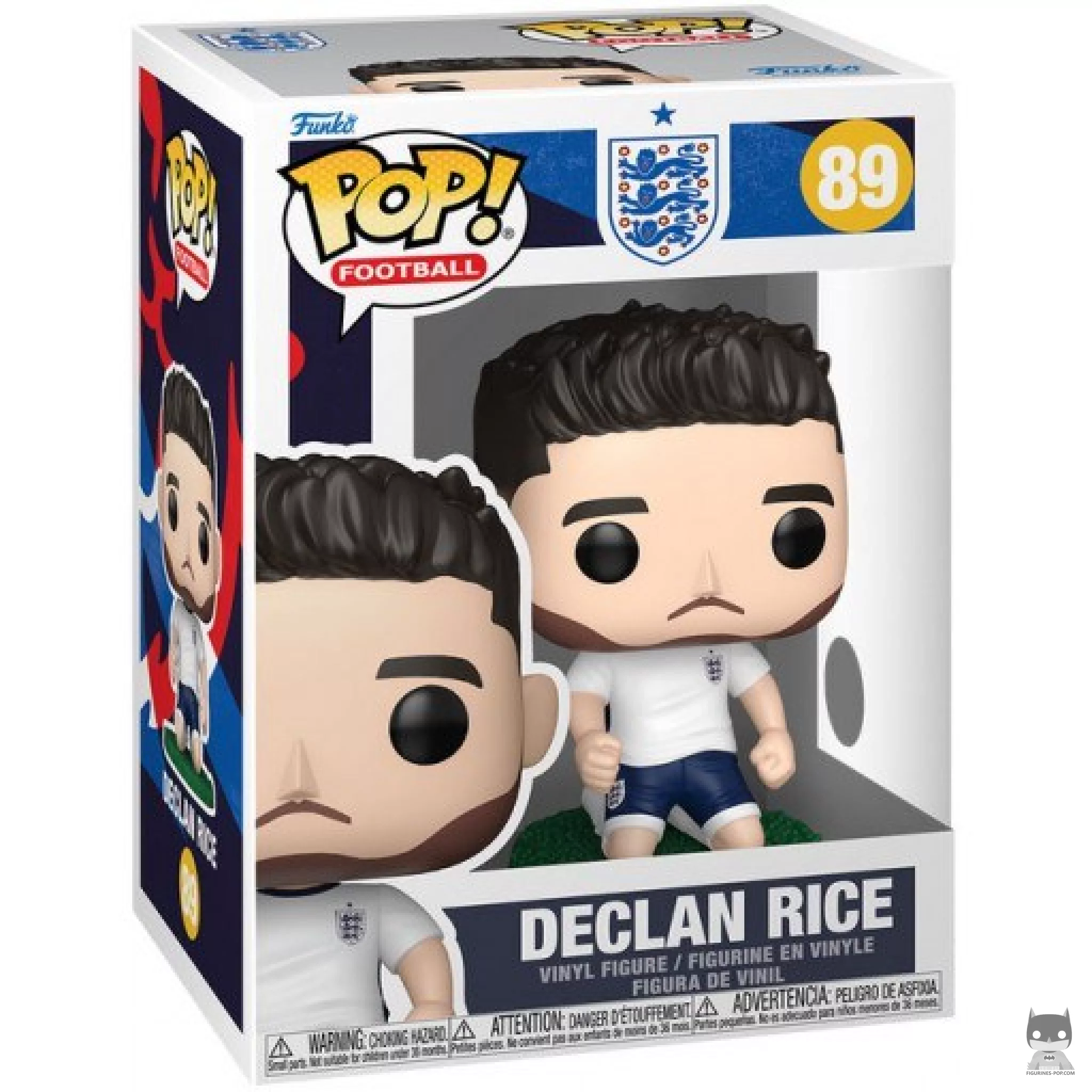 Figurine Funko POP Declan Rice (Angleterre) avec boîte