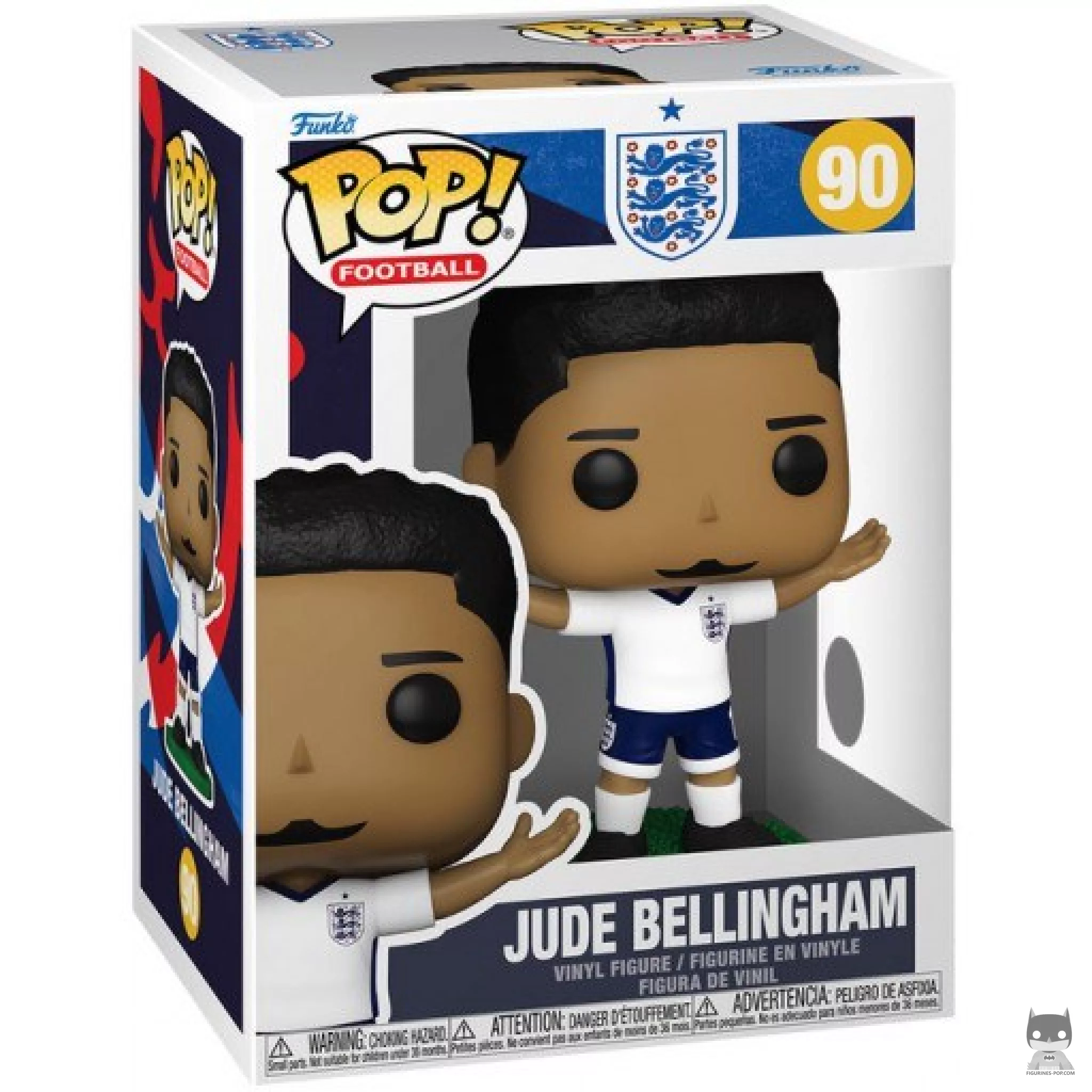 Figurine Funko POP Jude Bellingham (Angleterre) avec boîte