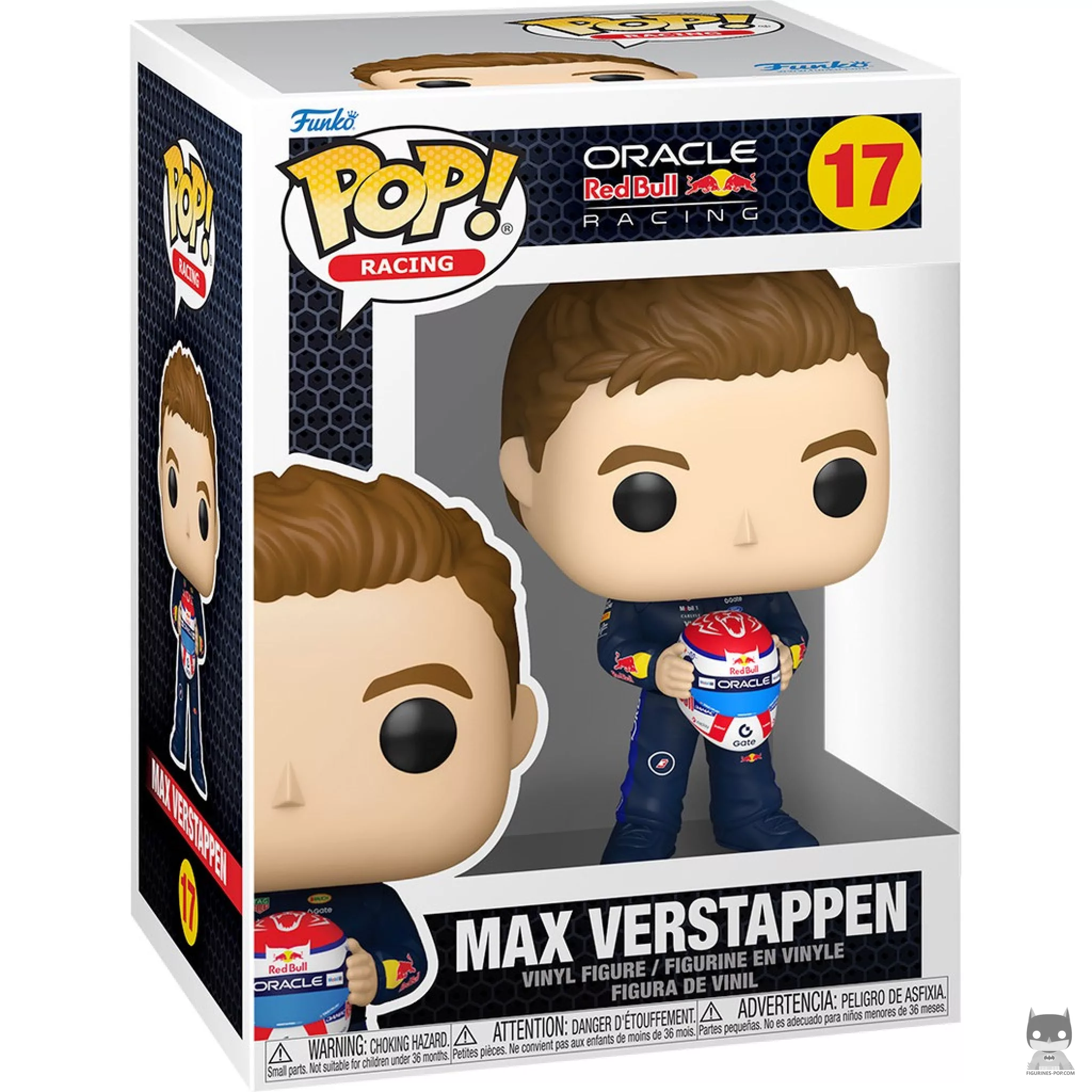 Figurine Funko POP Max Verstappen avec boîte