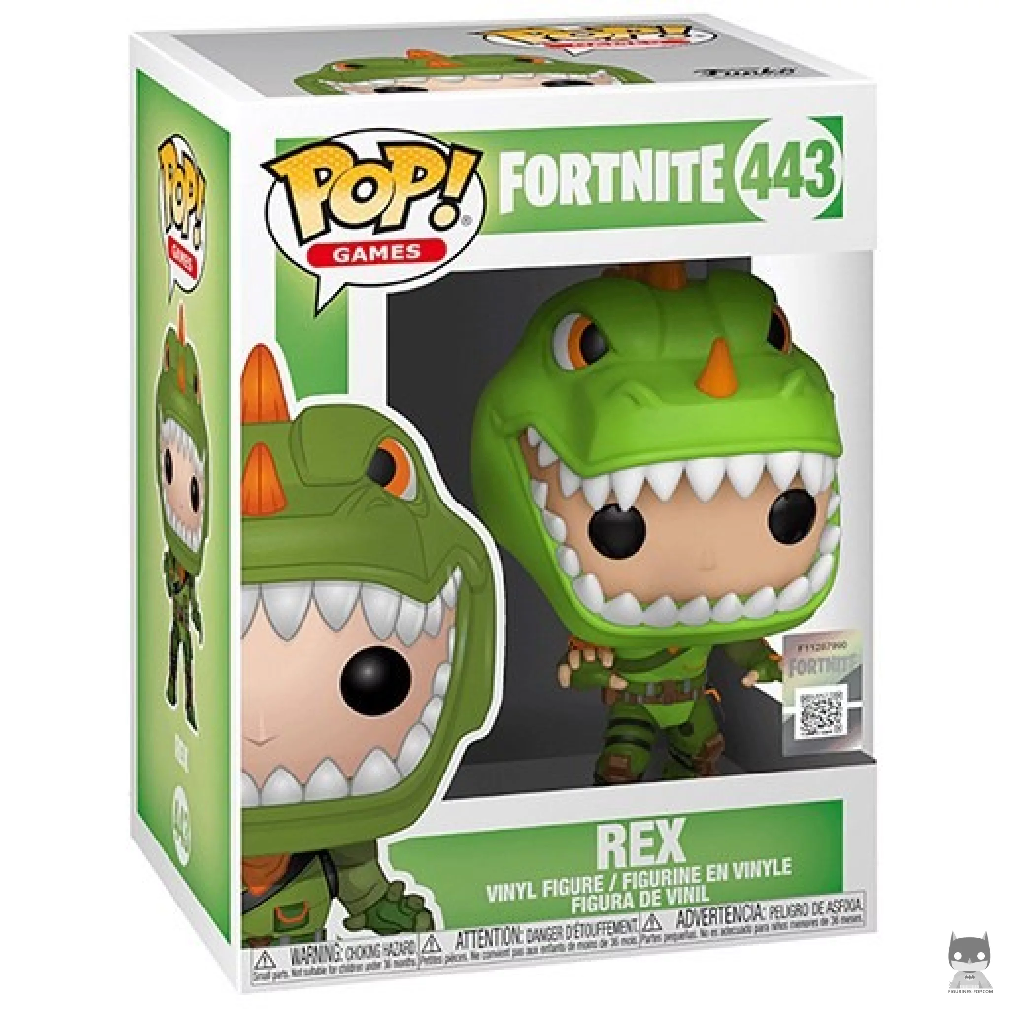 Figurine Funko POP Rex avec boîte