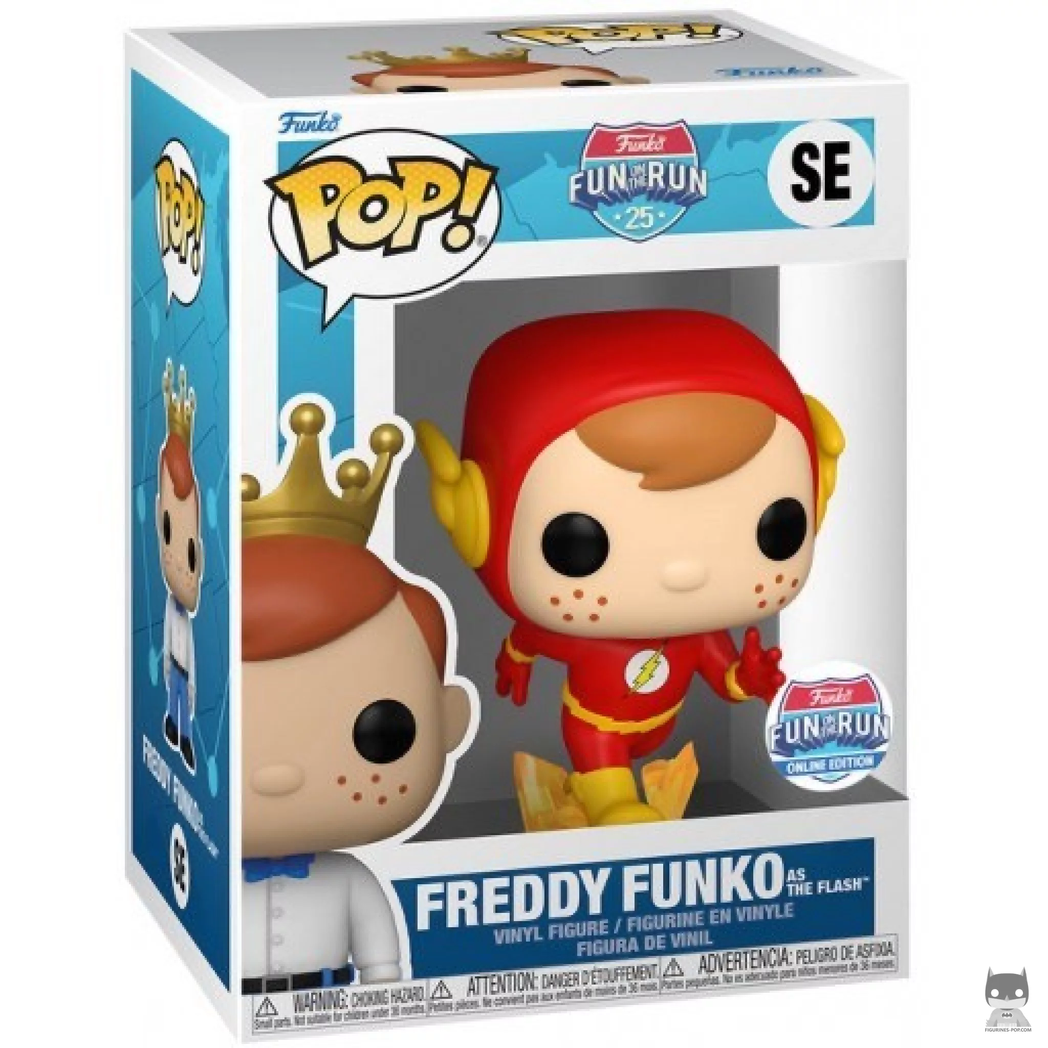 Figurine Funko POP Freddy Funko en Flash avec boîte