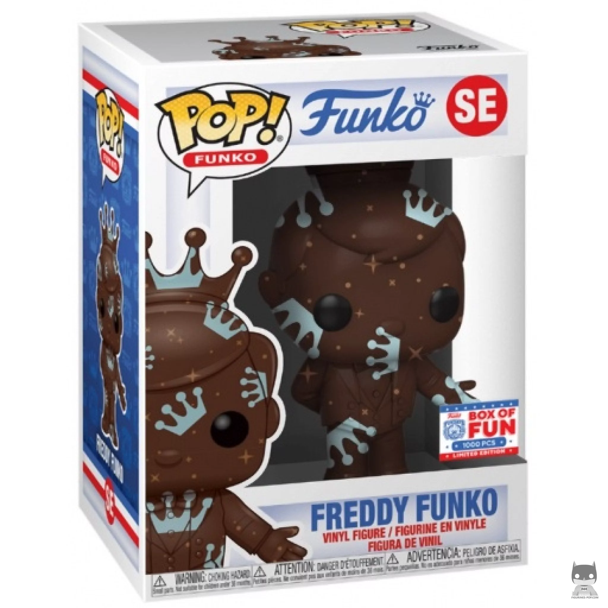 Figurine Funko POP Freddy Funko (Marron) avec boîte