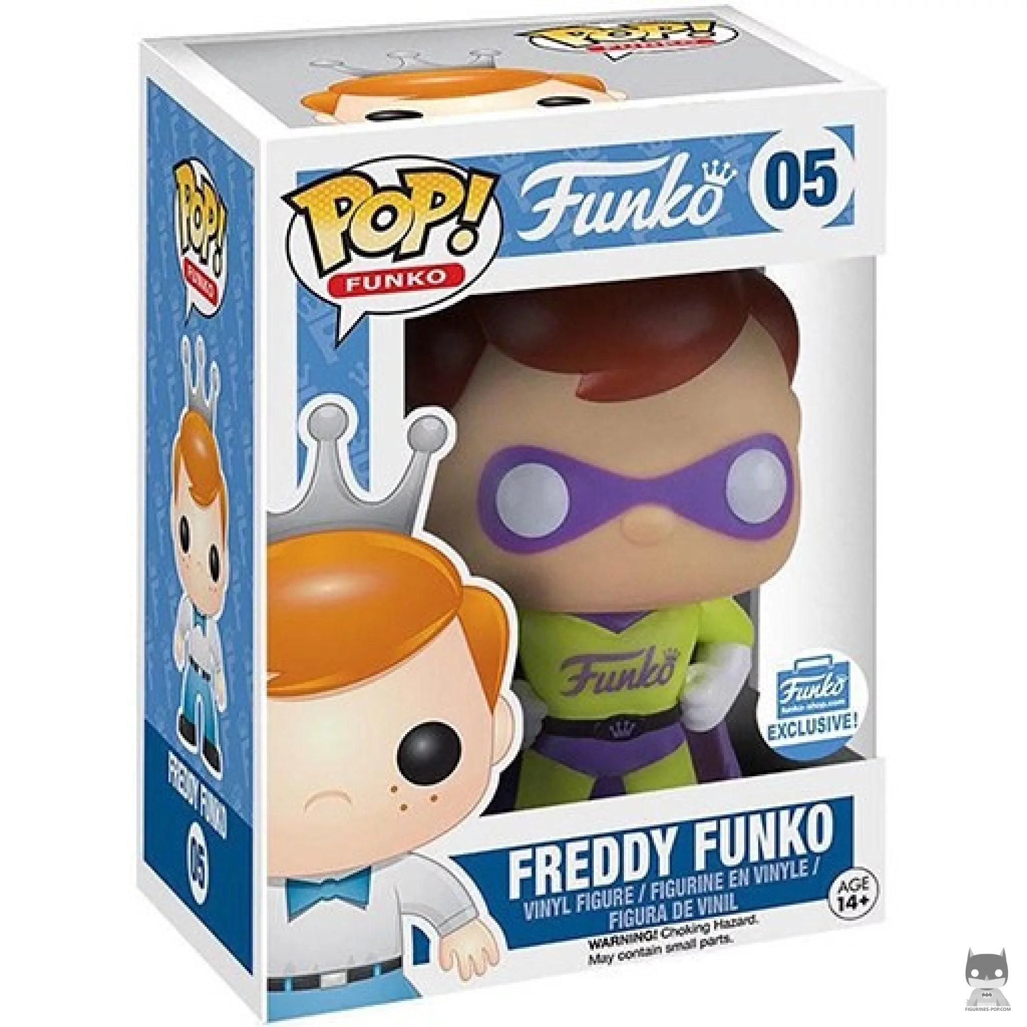 Figurine Funko POP Freddy Funko (Super héro) avec boîte