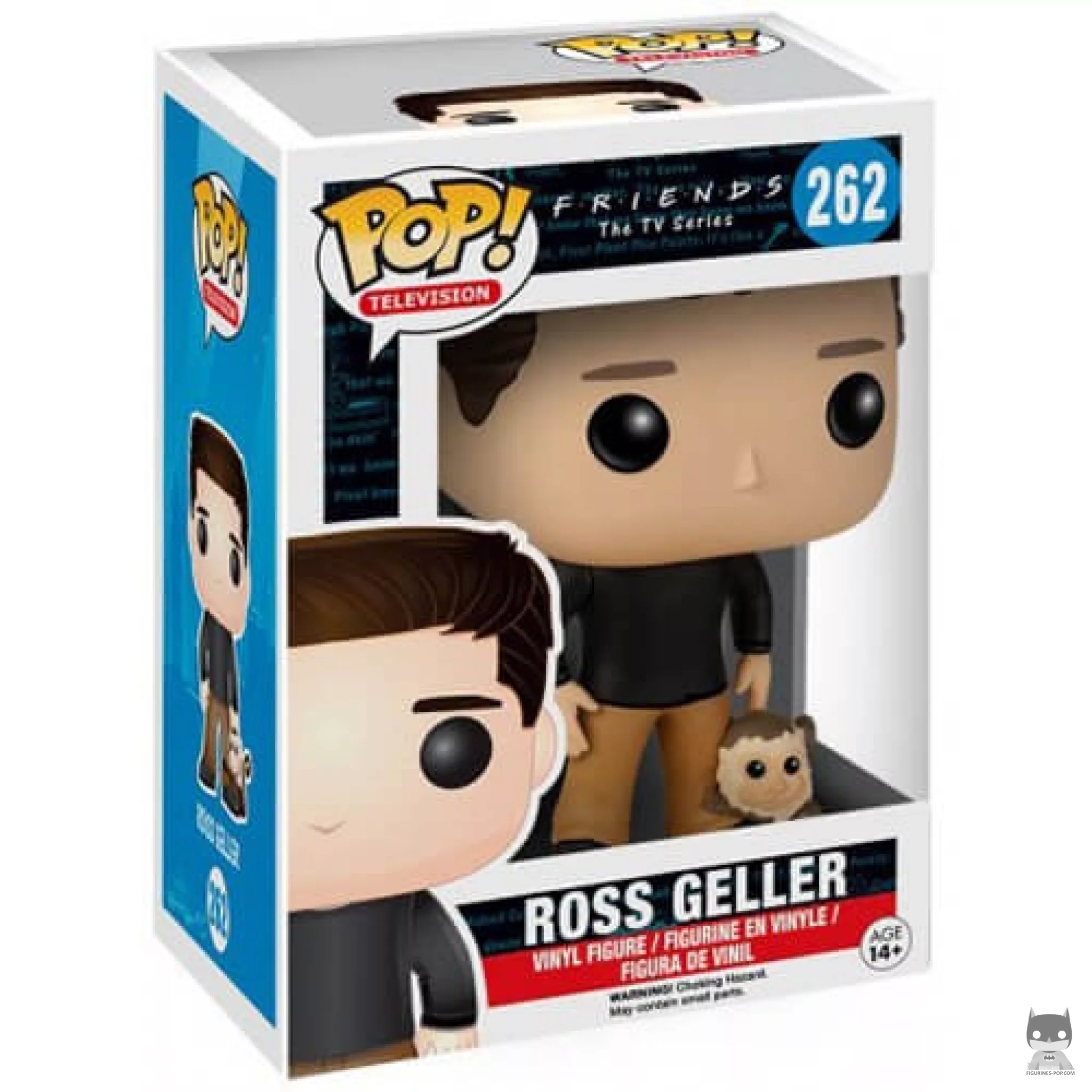 Figurine Funko POP Ross Geller avec boîte
