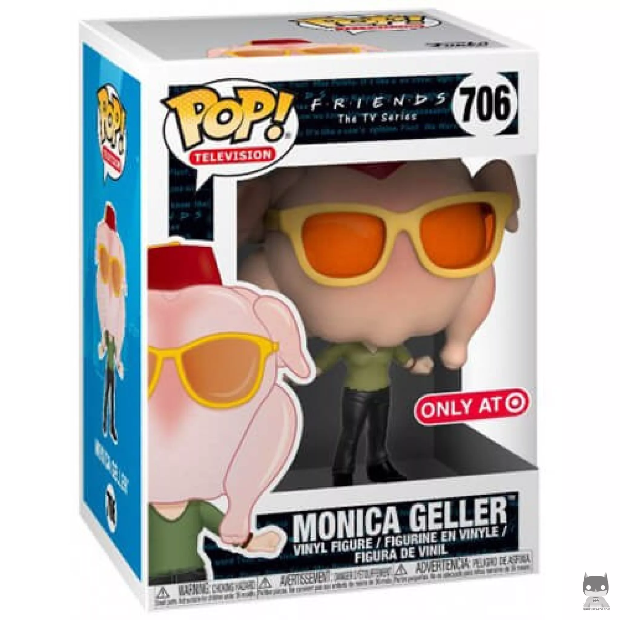 Figurine Funko POP Monica Geller (avec la dinde) avec boîte
