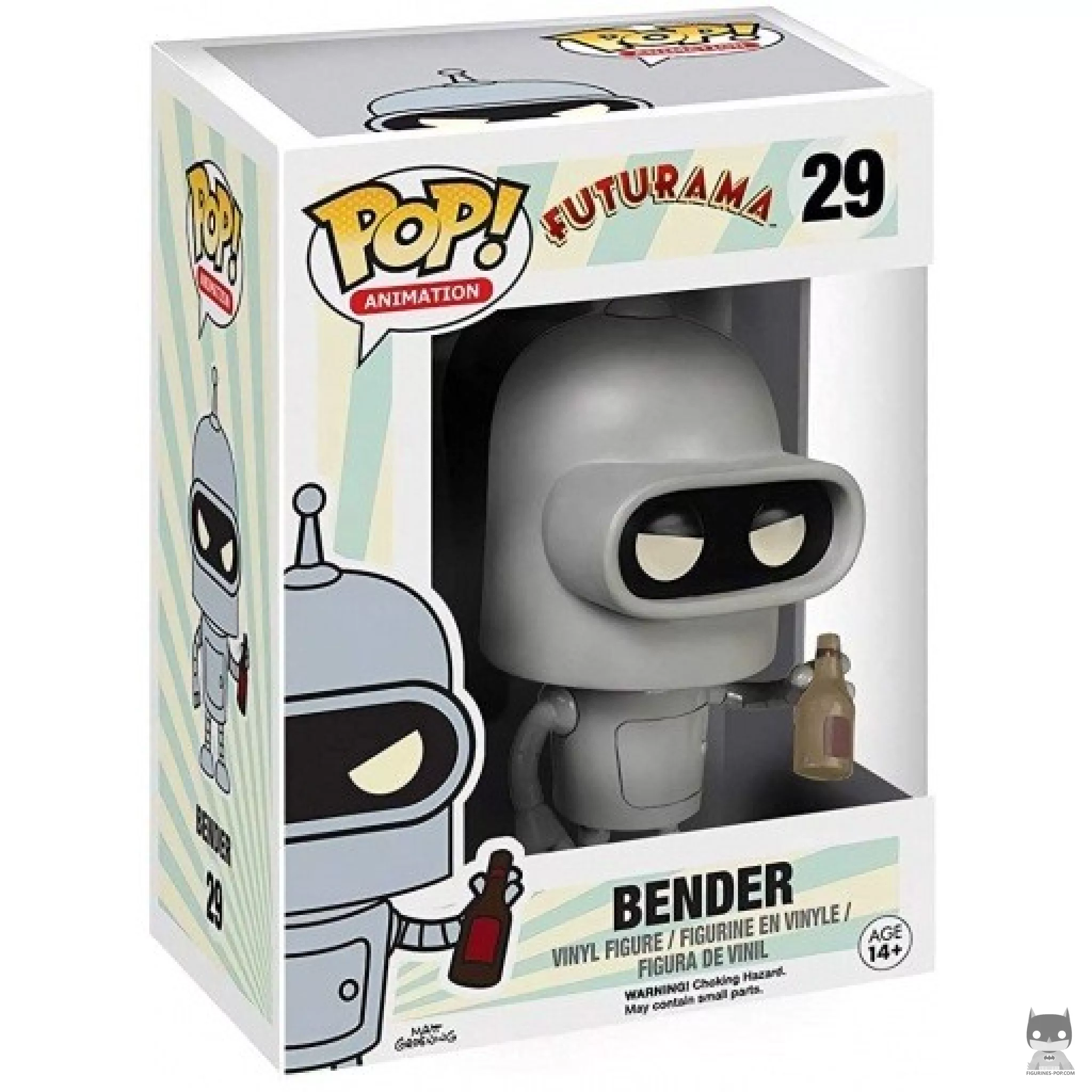 Figurine Funko POP Bender avec boîte