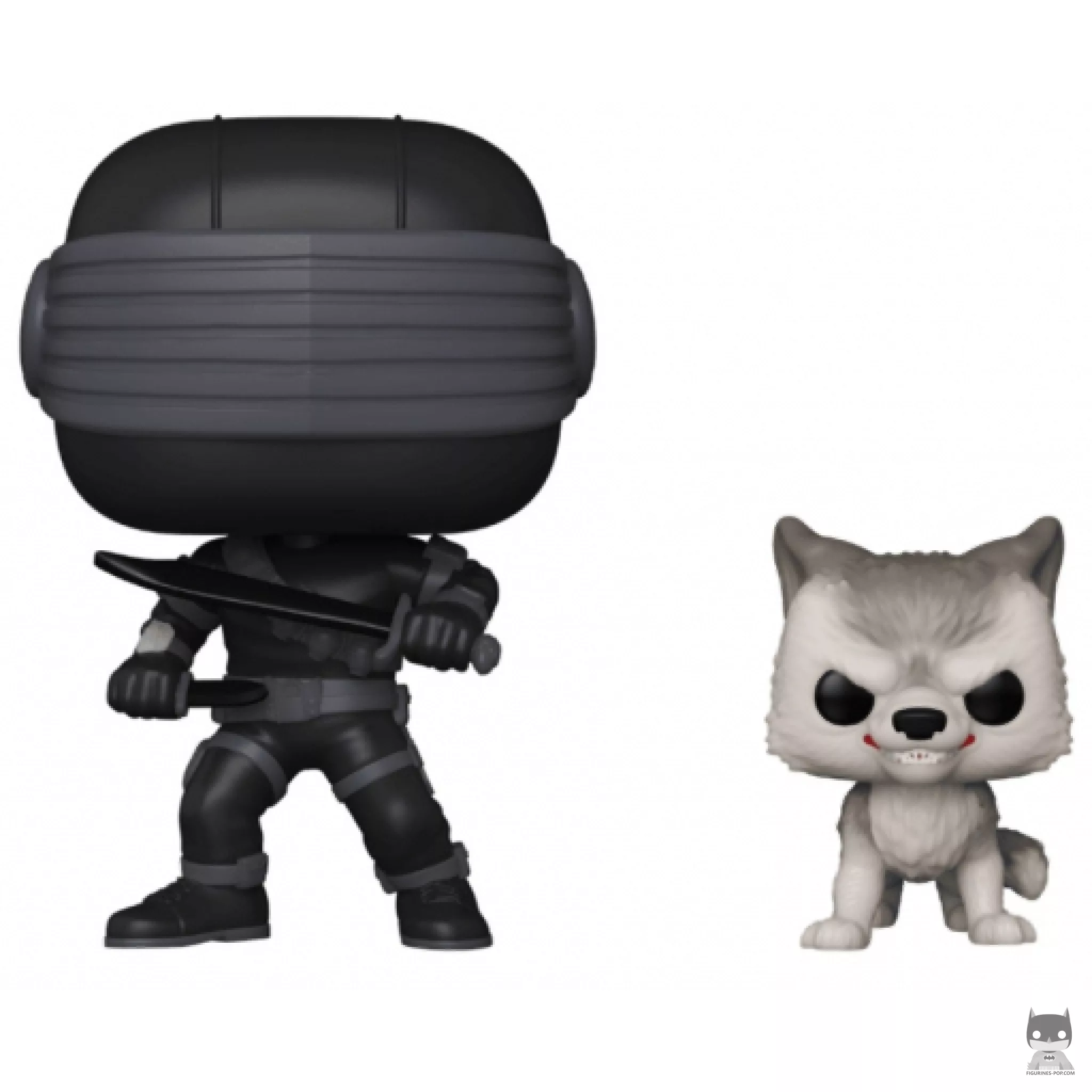 Figurine Funko POP Snake Eyes avec Timber (G.I. Joe)