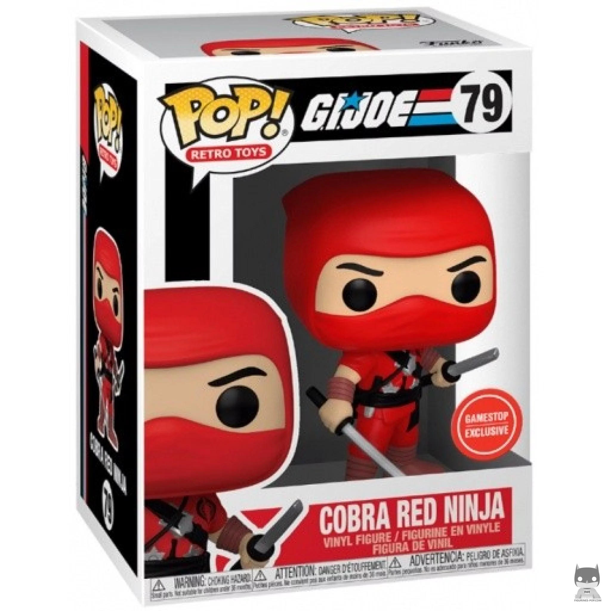 Figurine Funko POP Cobra Ninja Rouge avec boîte