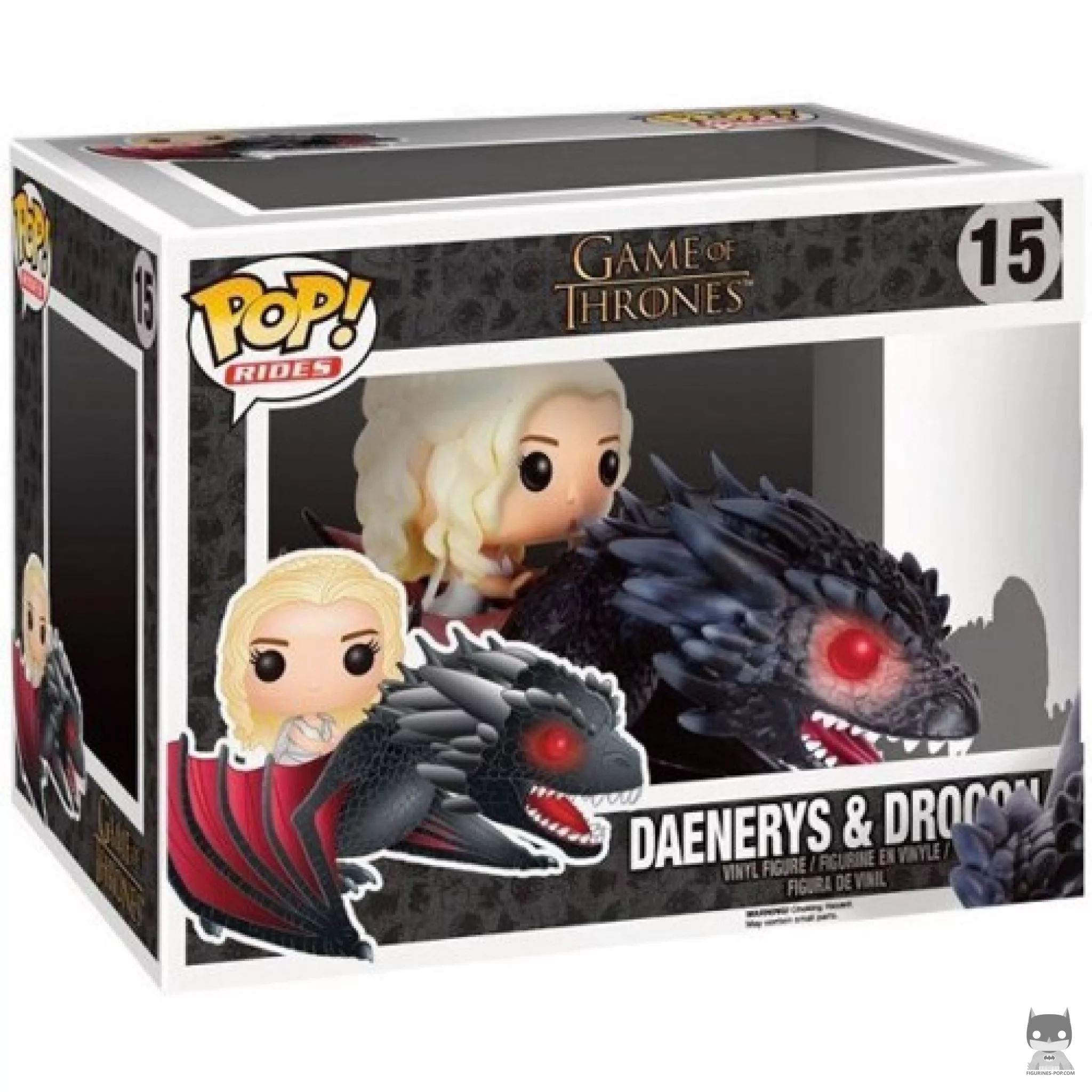 Figurine Funko POP Daenerys Targaryen (avec Drogon) avec boîte