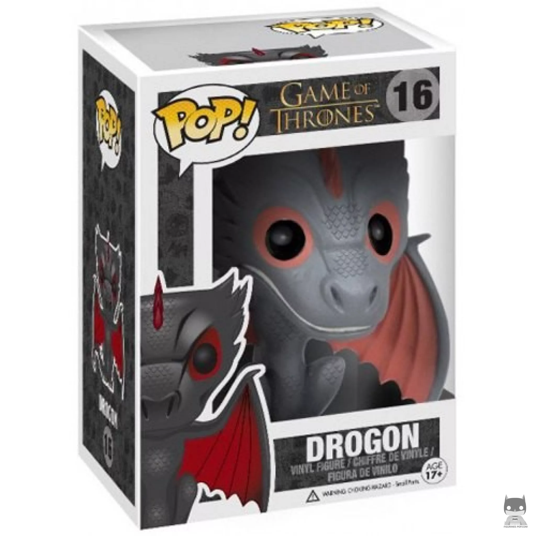 Figurine Funko POP Drogon avec boîte