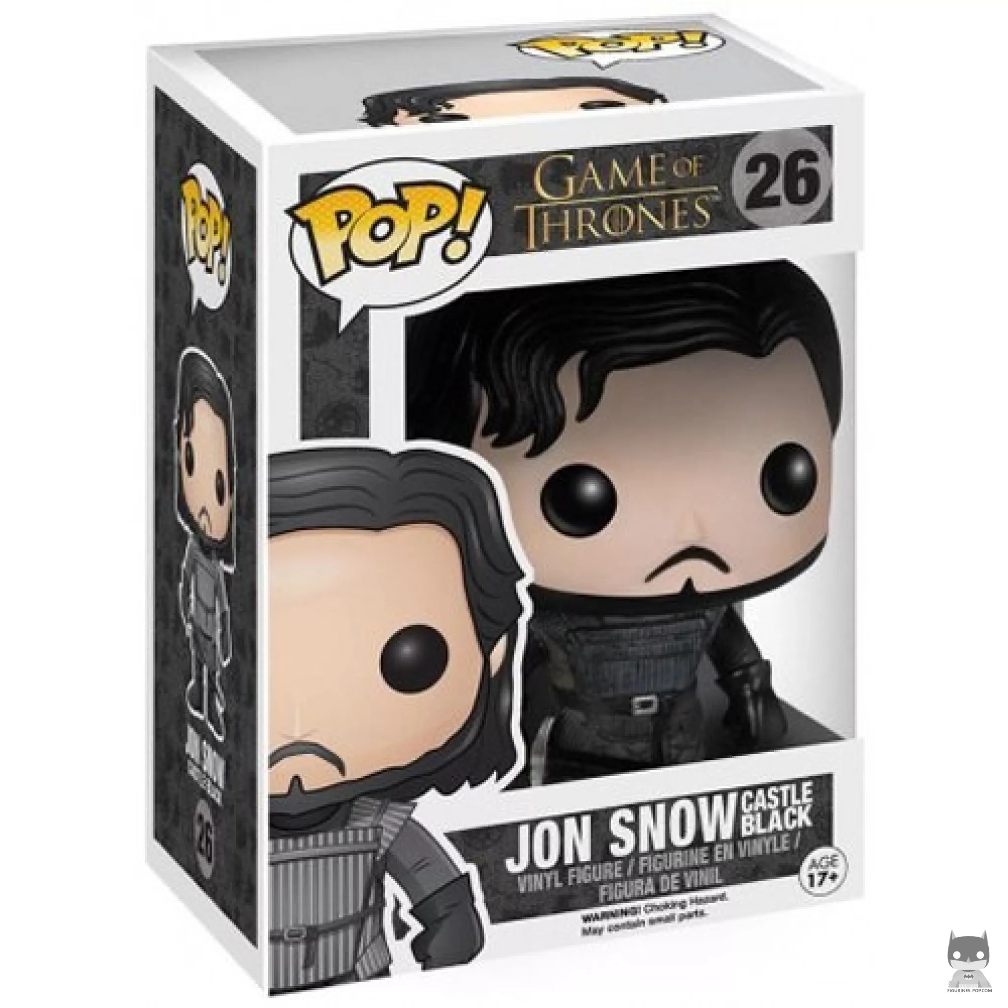 Figurine Funko POP Jon Snow (Castle Black) avec boîte