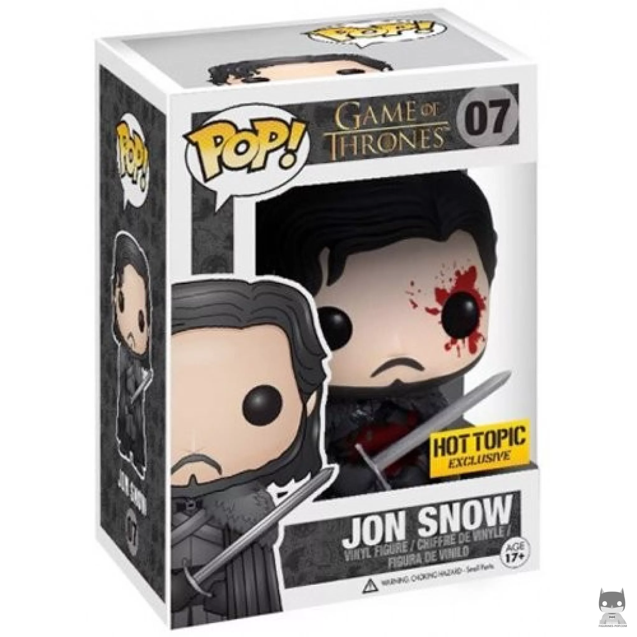 Figurine Funko POP Jon Snow (Bloody) avec boîte