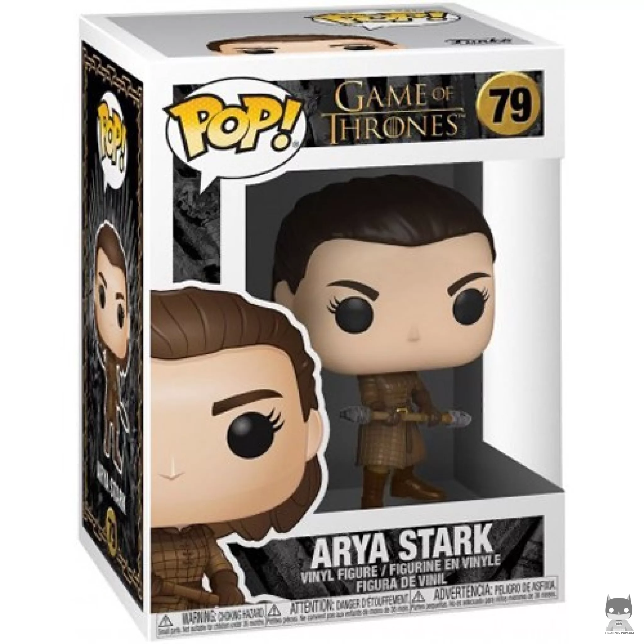 Figurine Funko POP Arya Stark avec boîte