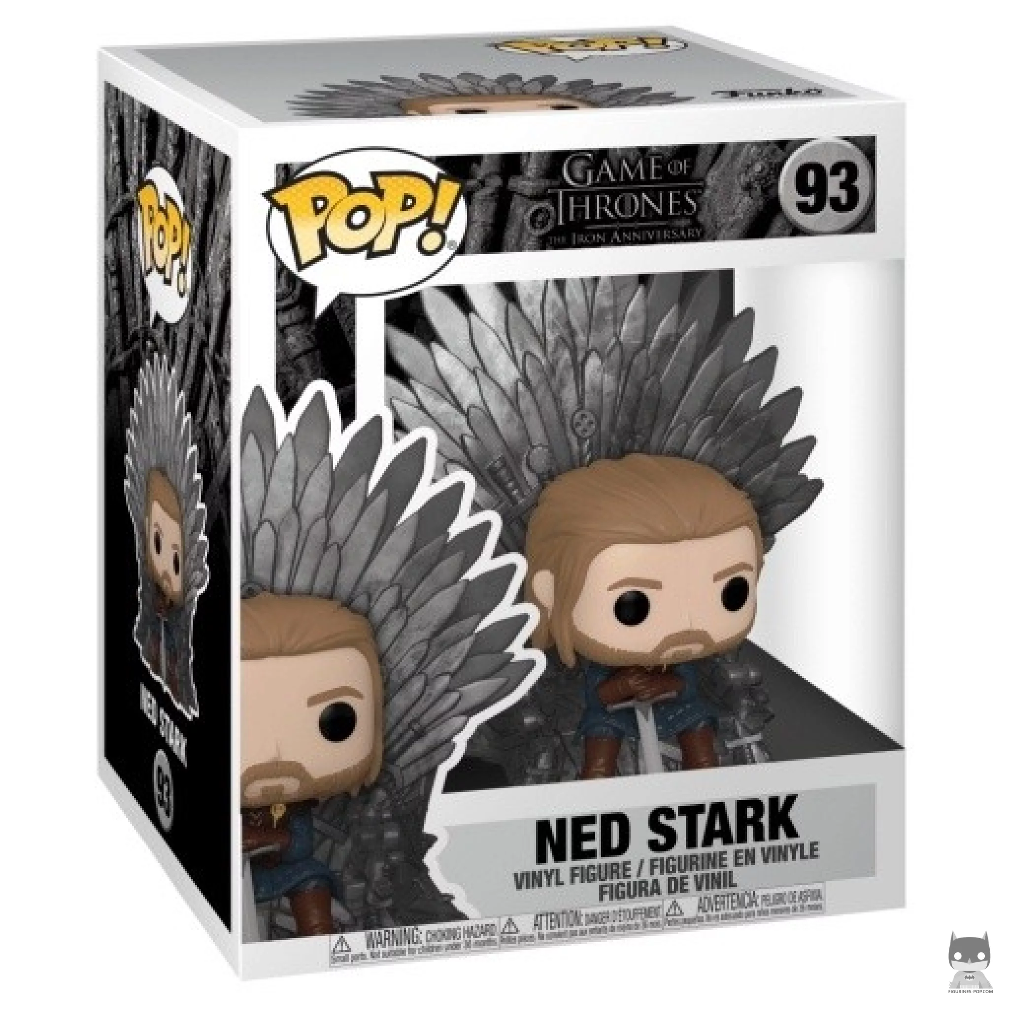 Figurine Funko POP Ned Stark avec boîte
