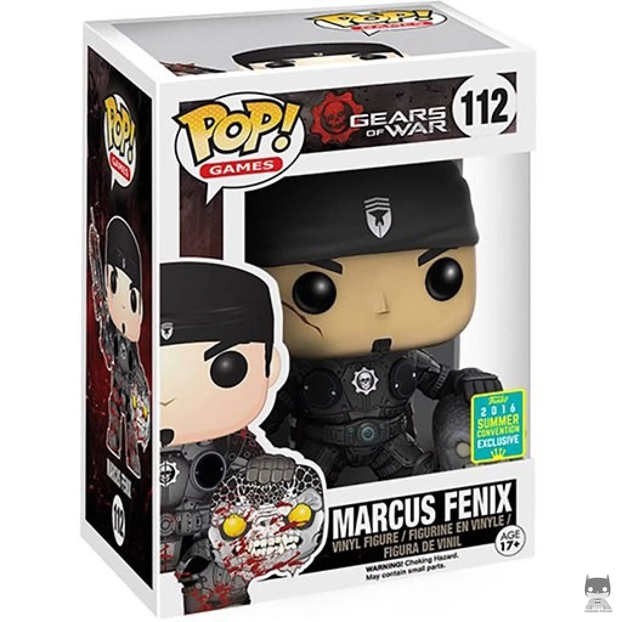 Figurine Funko POP Marcus Fenix (Bloody) avec boîte