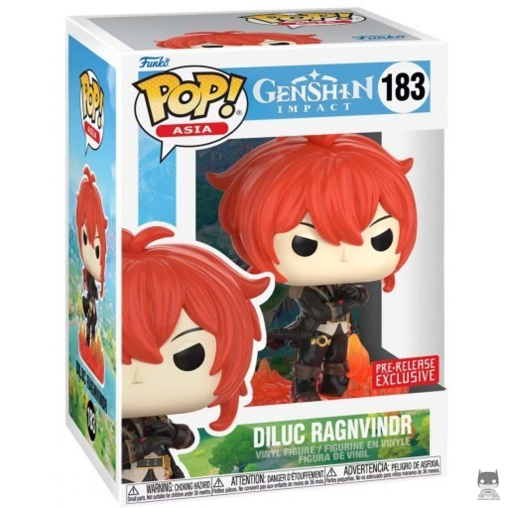 Figurine Funko POP Diluc avec boîte