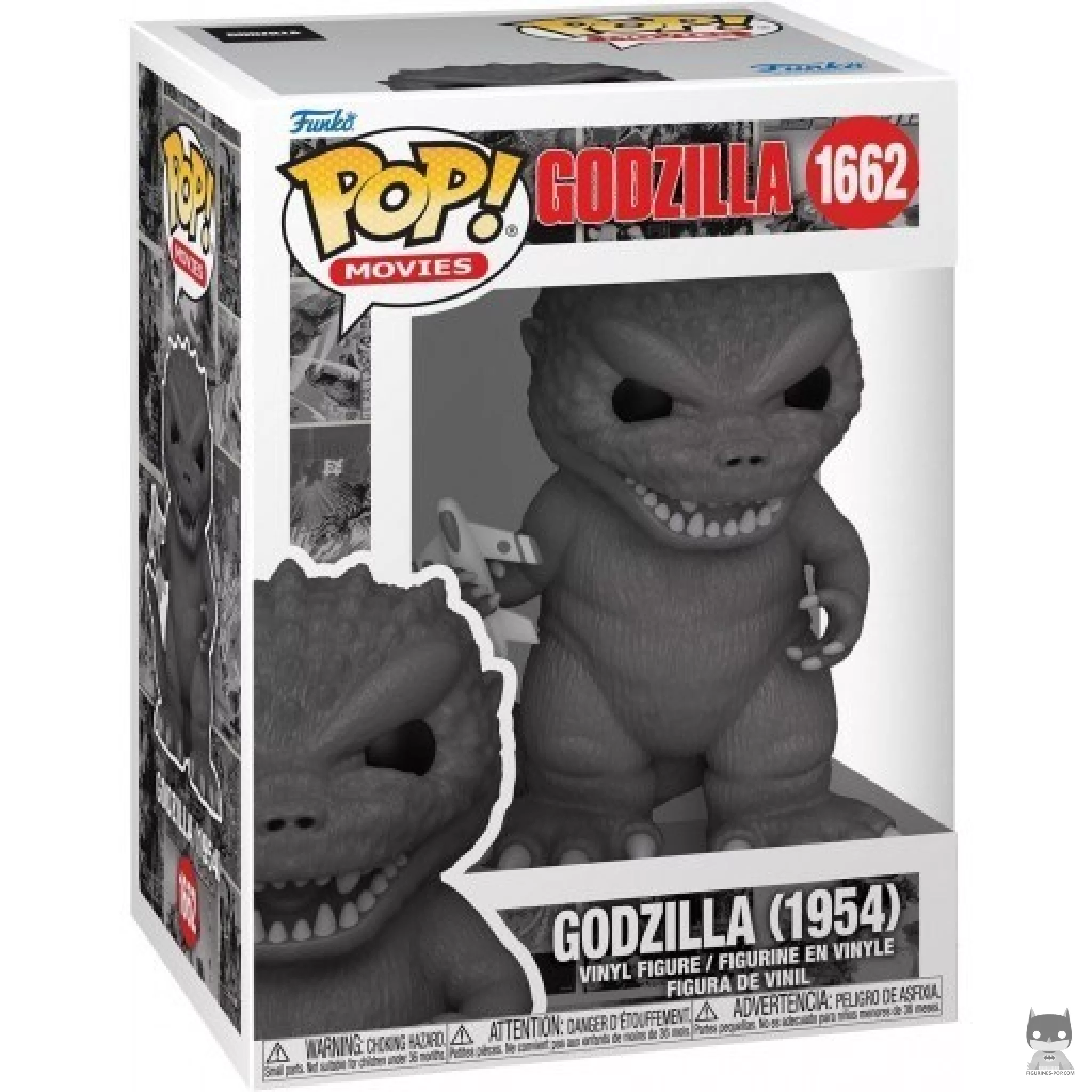 Figurine Funko POP Godzilla (1954) avec boîte